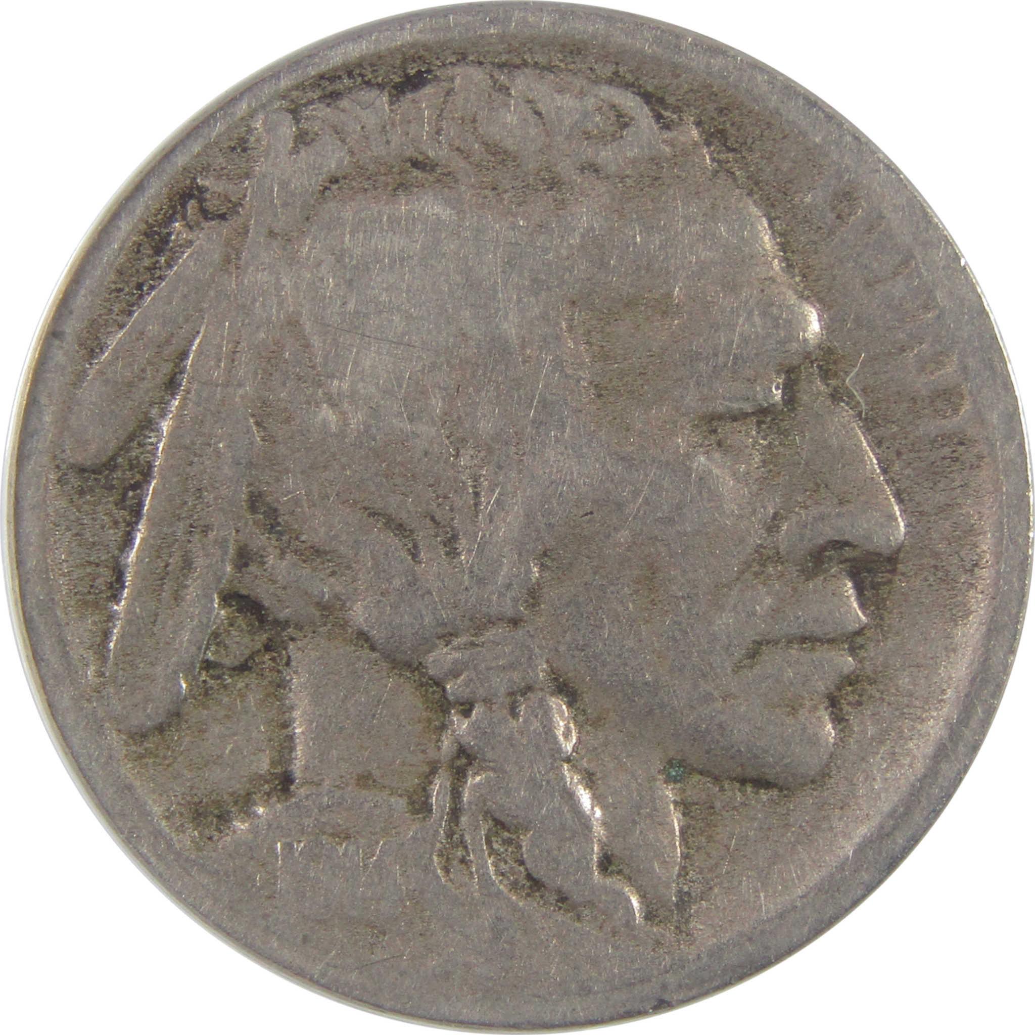 1914 S Indian Head Buffalo Nickel VG 10 ANACS 5c Coin SKU:I18422