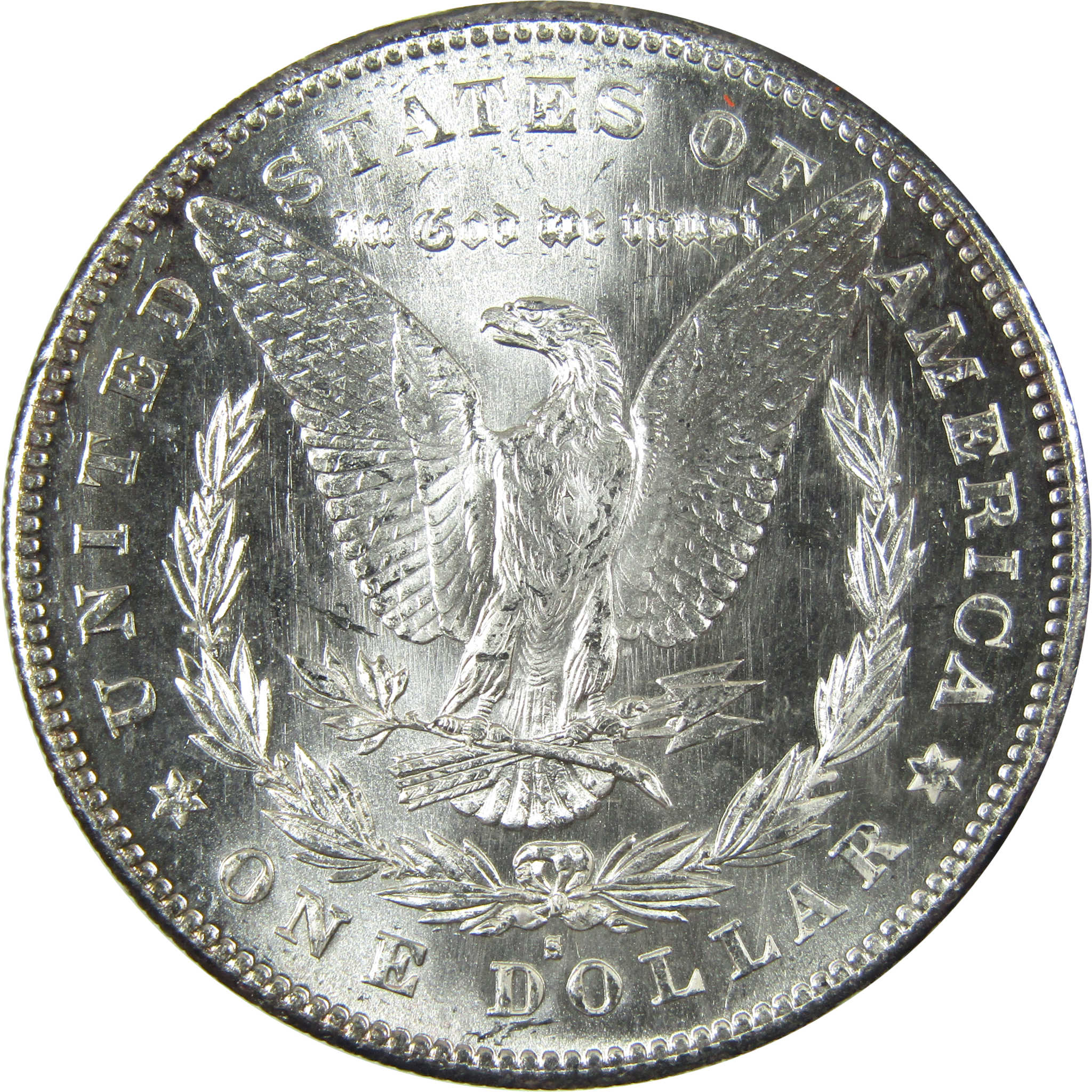 1878 S Morgan Silver Dollar Uncirculated Mint State $1 Coin SKU:I27089