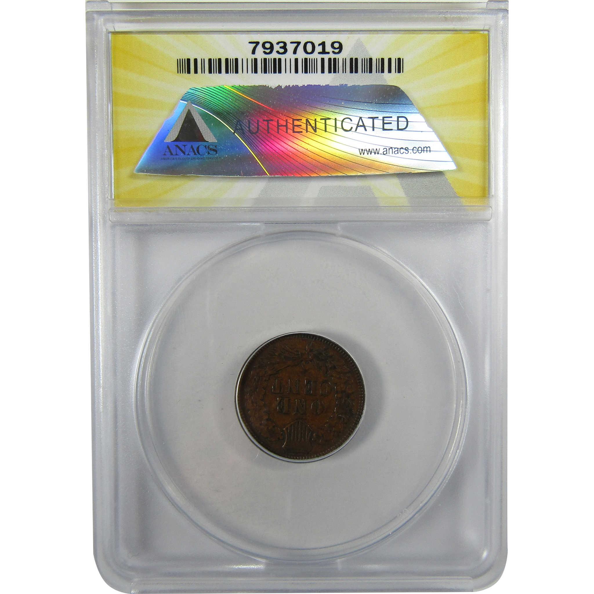 1894 Indian Head Cent EF 45 ANACS Penny 1c Coin Collectible SKU:I28068