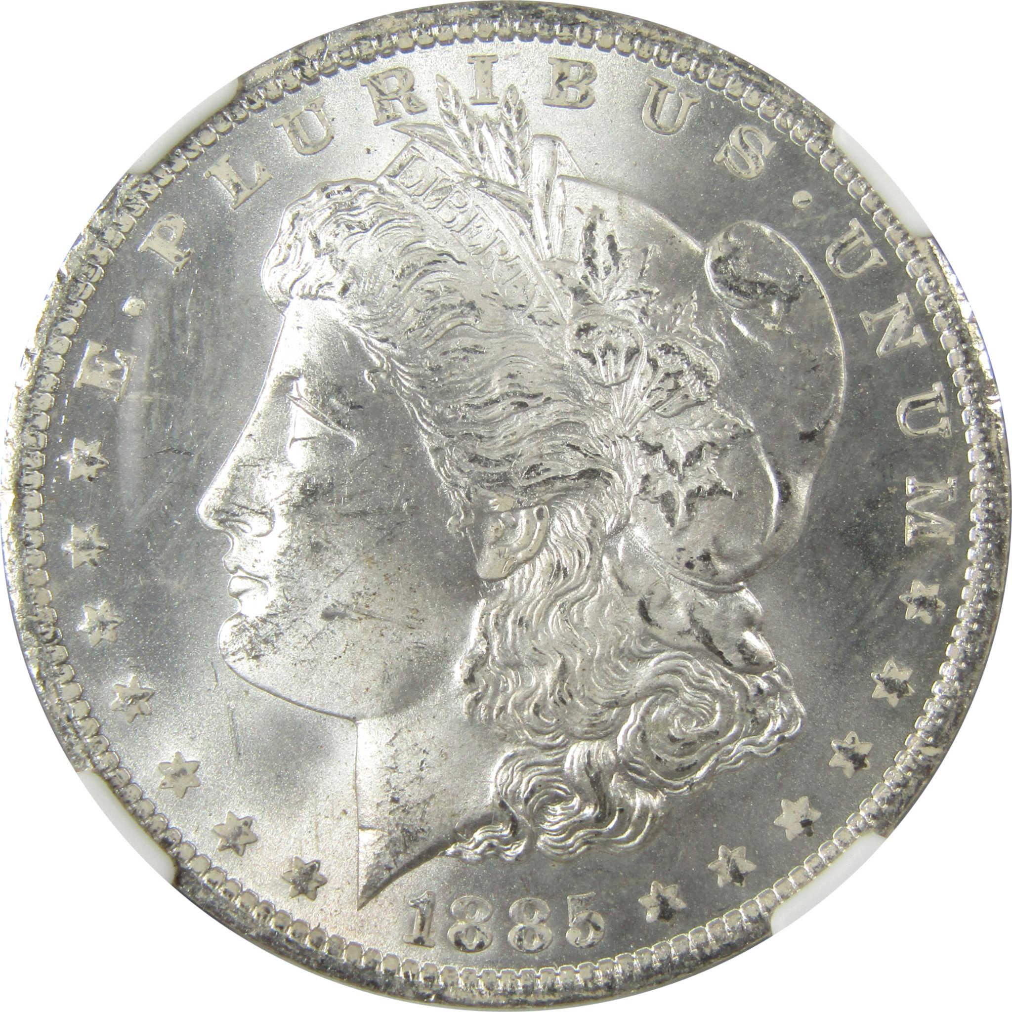 1885 O Morgan Silver Dollar MS 63 NGC Uncirculated $1 Coin SKU:I25918 - Morgan coin - Morgan silver dollar - Morgan silver dollar for sale - Profile Coins & Collectibles