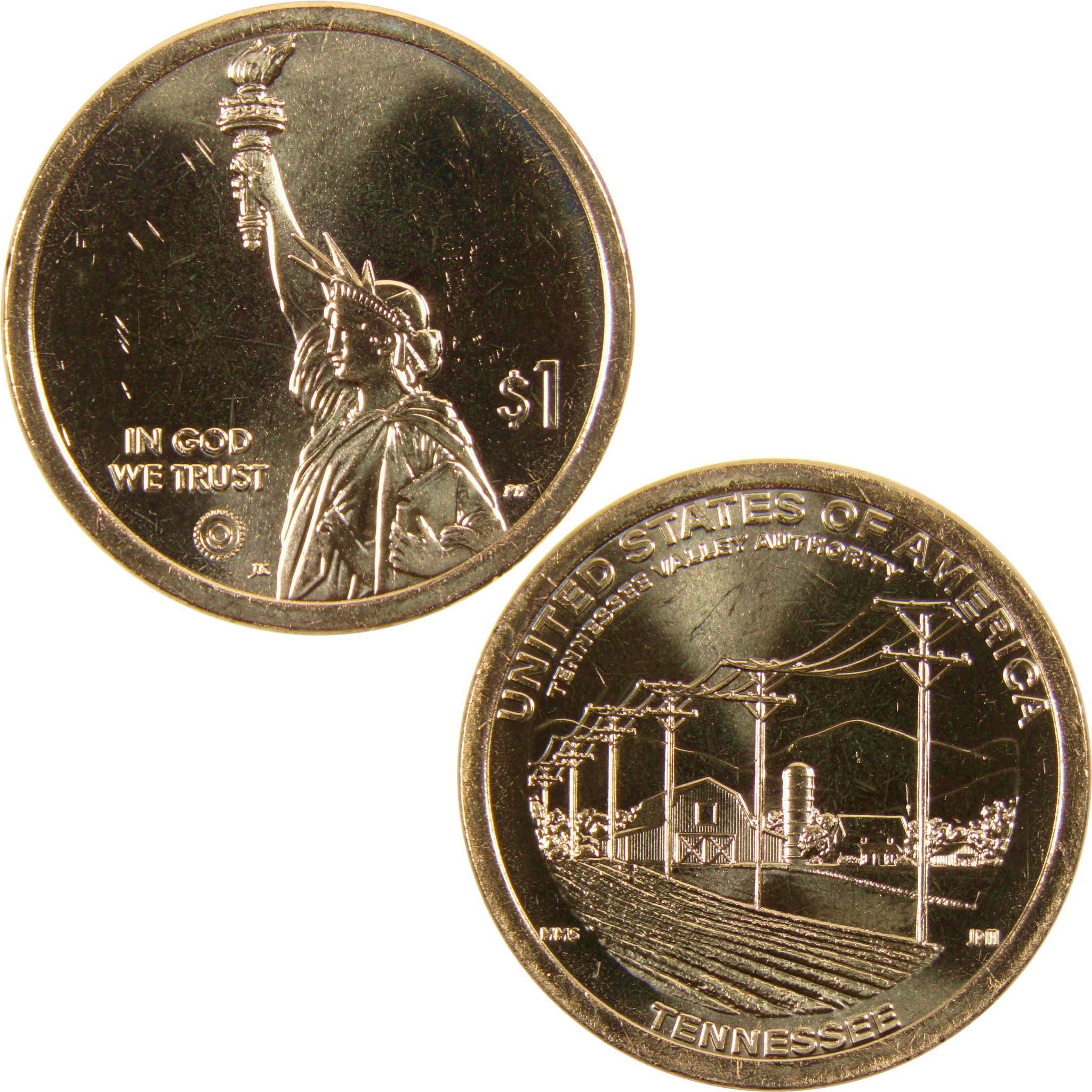 2022 D Tennessee Valley Authority American Innovation Uncirculated $1