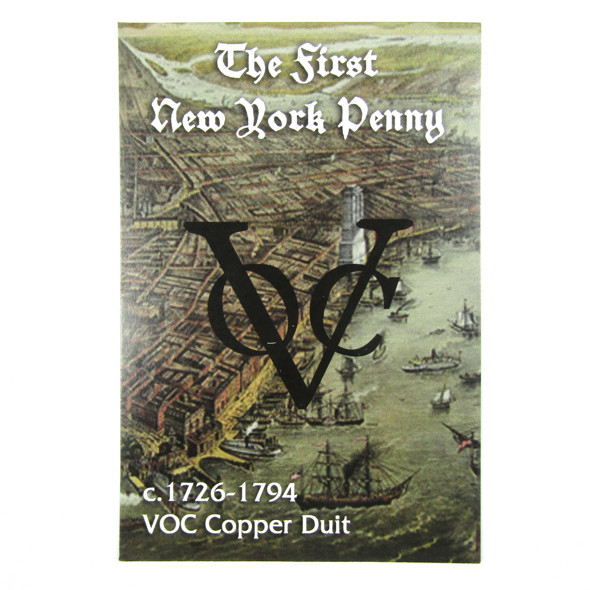 1726-1794 VOC Copper Duit Cent Genuine NGC Copper 1c SKU:OPC140