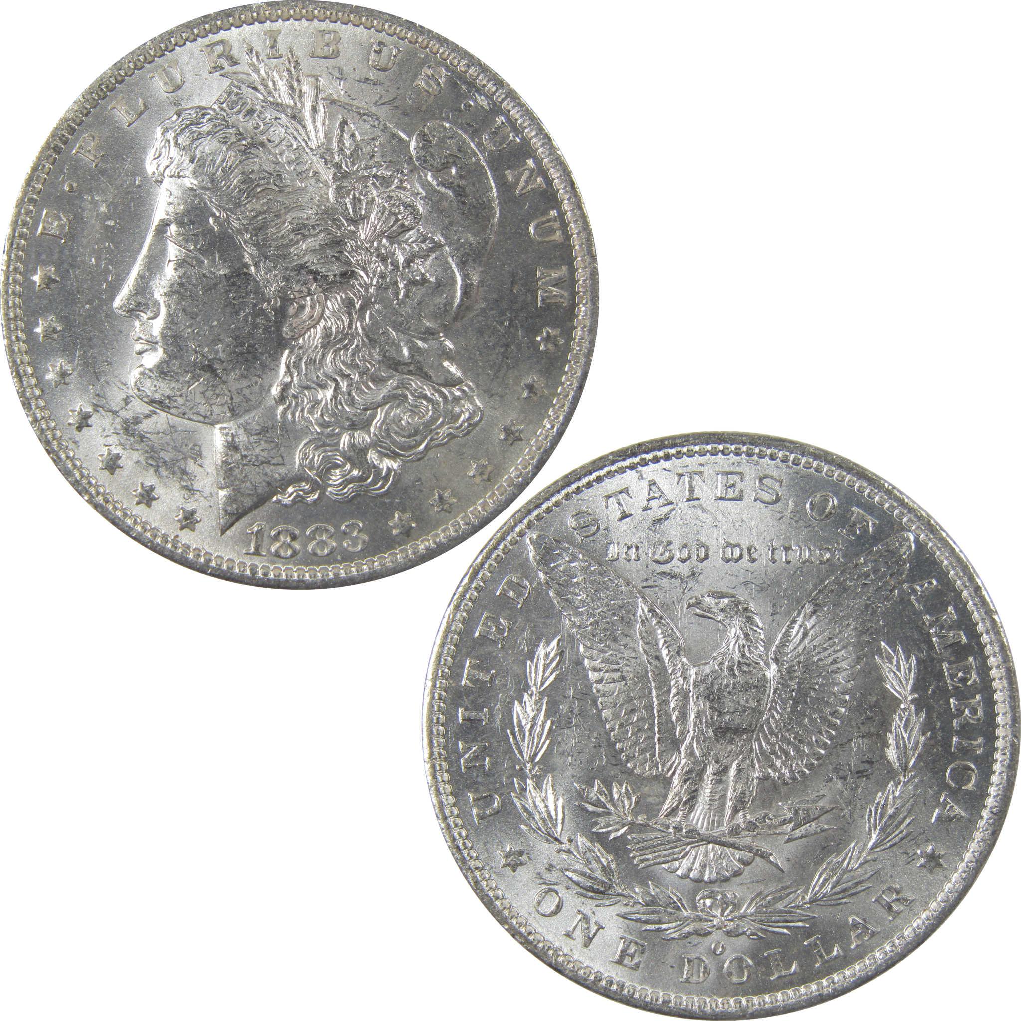 1883 O Morgan Silver Dollar Uncirculated Mint State $1 Coin SKU:I24854 - Morgan coin - Morgan silver dollar - Morgan silver dollar for sale - Profile Coins & Collectibles