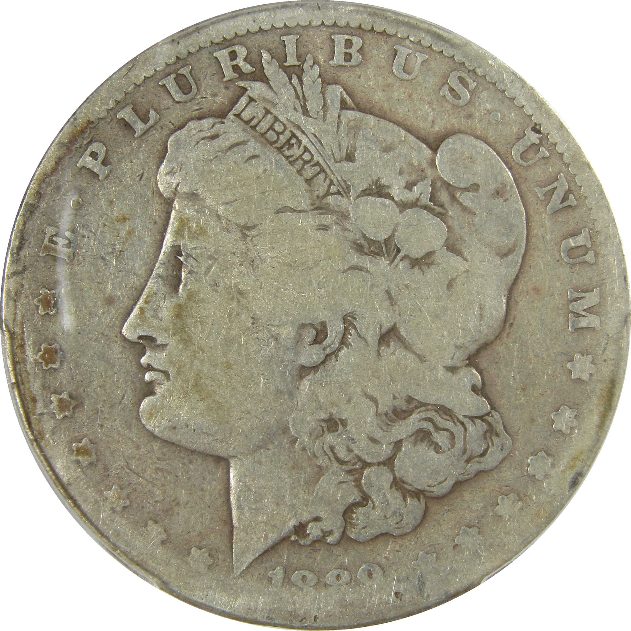 1889 CC Morgan Silver Dollar AG 3 PCGS $1 Coin Collectible SKU:CP1549