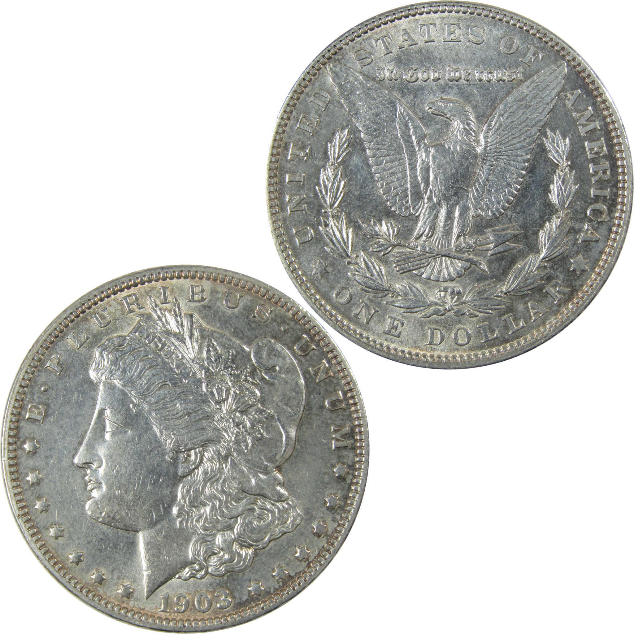 1903 Morgan Silver Dollar XF EF Extremely Fine Details SKU:I26406 - Morgan coin - Morgan silver dollar - Morgan silver dollar for sale - Profile Coins & Collectibles