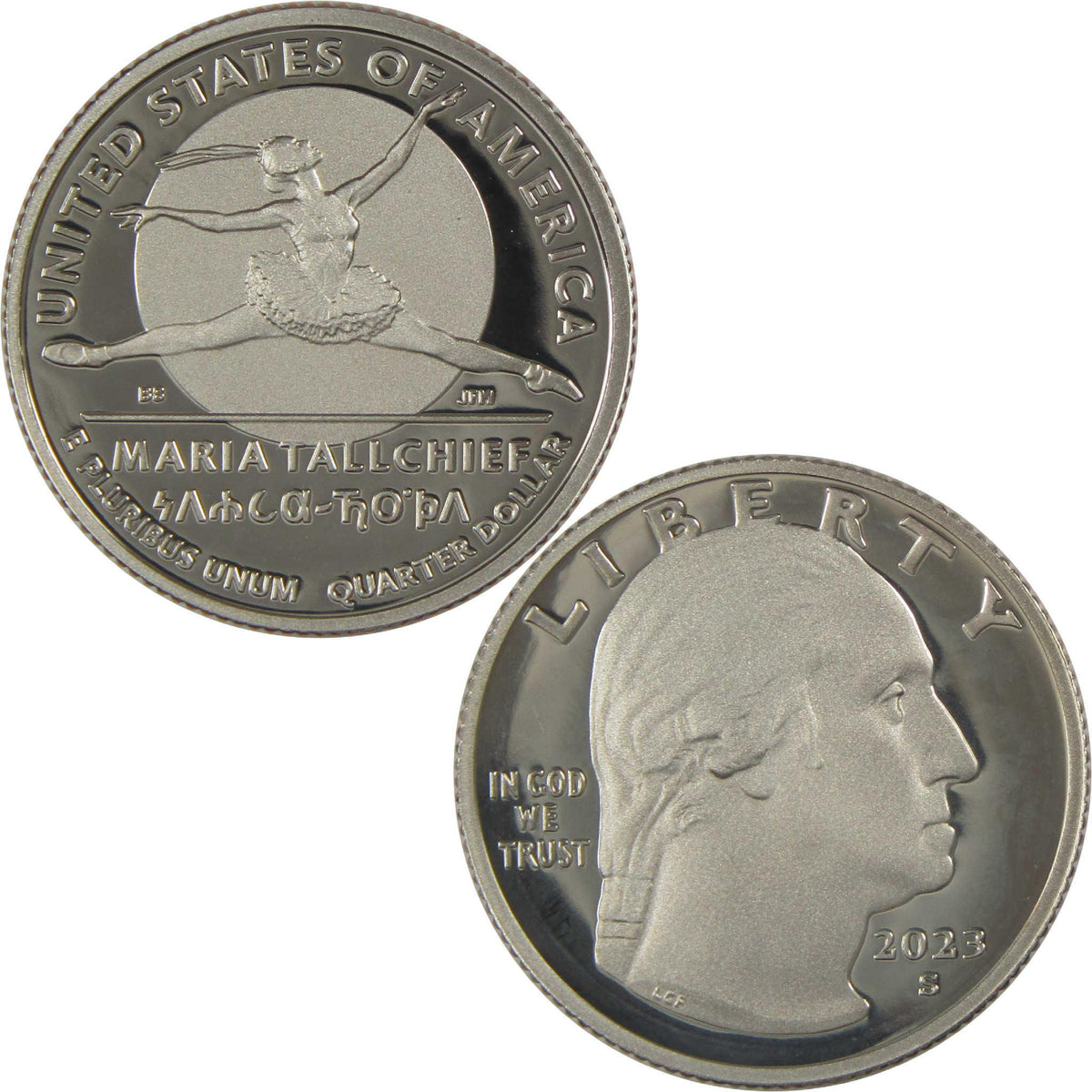 2023 S Maria Tallchief American Women Quarter Clad Proof 25c Coin