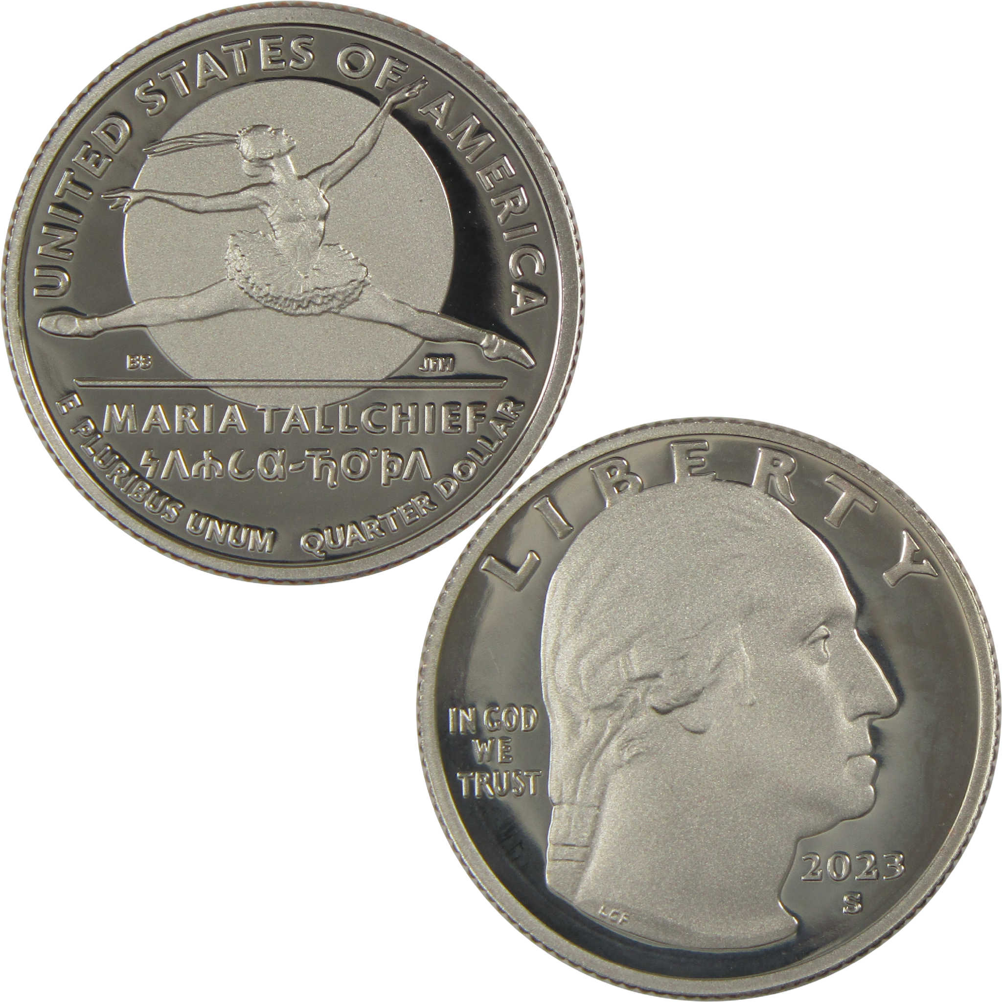 2023 S Maria Tallchief American Women Quarter Choice Proof Clad