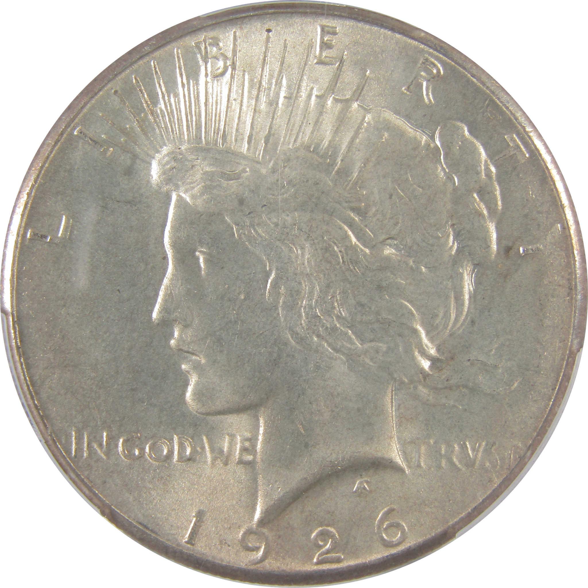 1926 Peace Dollar MS 65 PCGS Silver Uncirculated $1 Coin SKU:I18176
