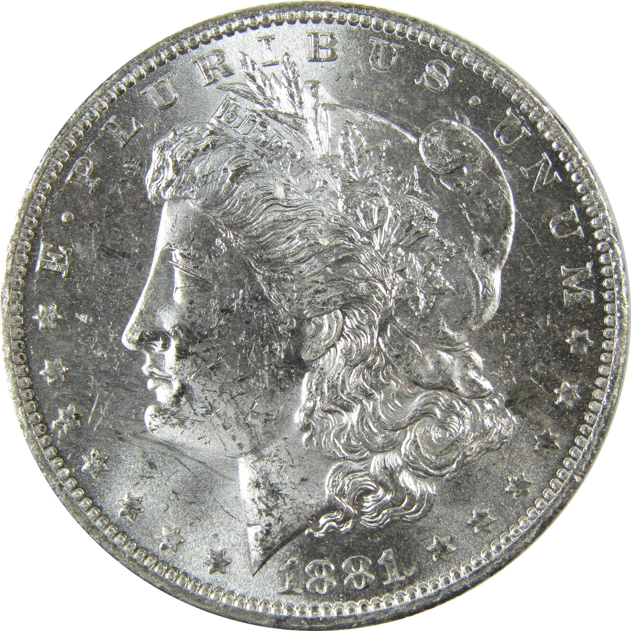 1881 O Morgan Silver Dollar Uncirculated Mint State $1 Coin SKU:I27706 - Morgan coin - Morgan silver dollar - Morgan silver dollar for sale - Profile Coins & Collectibles