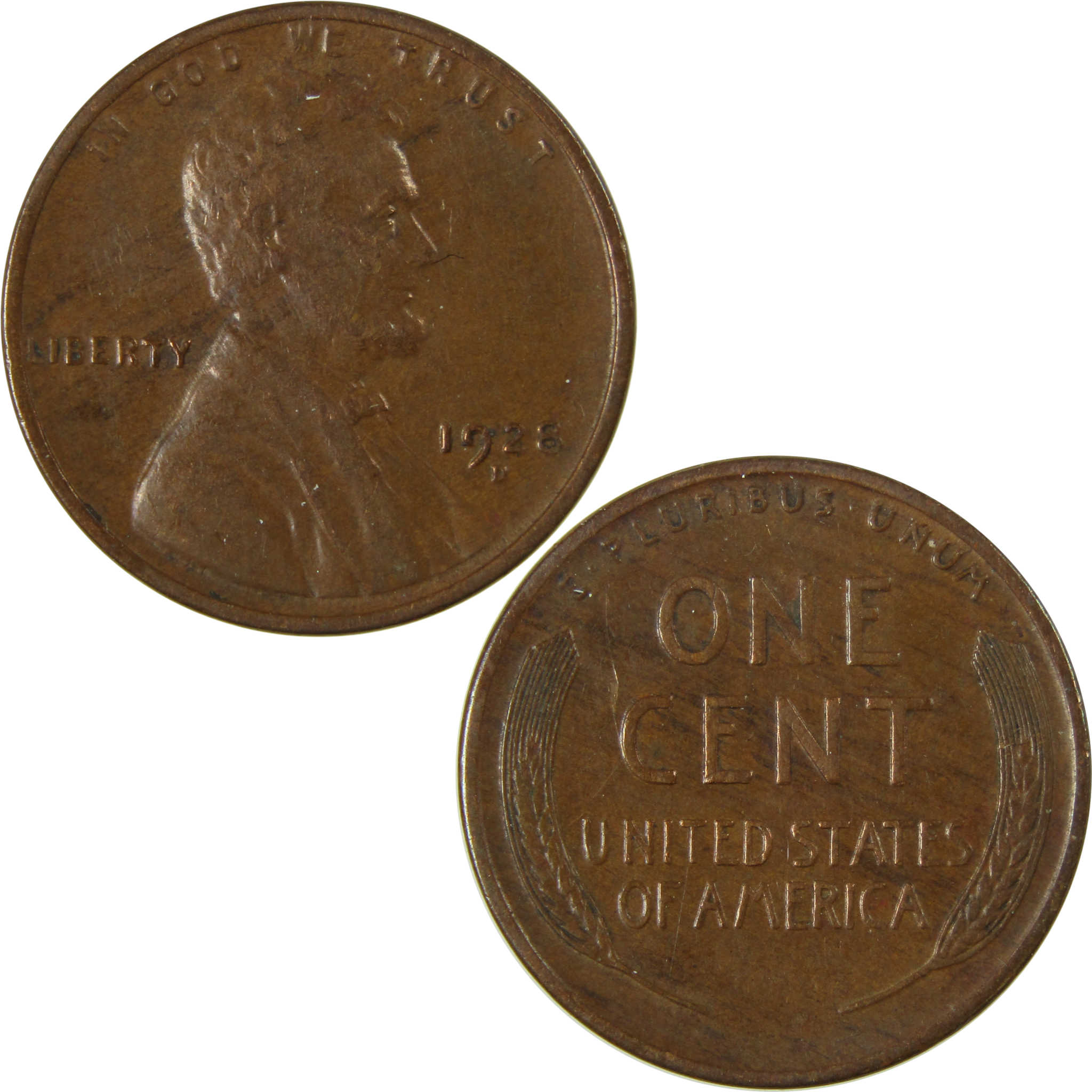 1928 D Lincoln Wheat Cent XF EF Extremely Fine Penny SKU:I26477