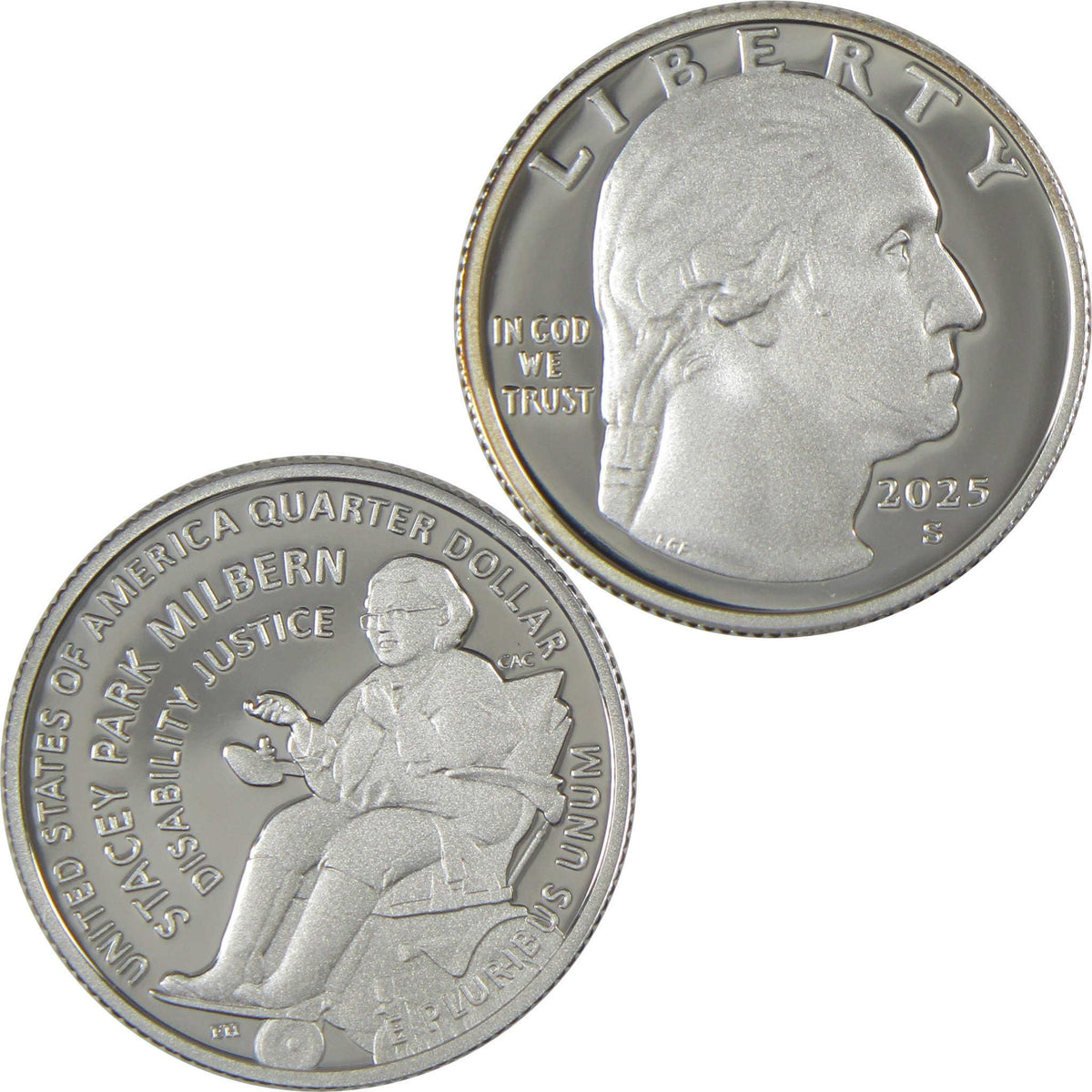 2025 S Stacey Park Milbern American Women Silver Quarter Proof Coin