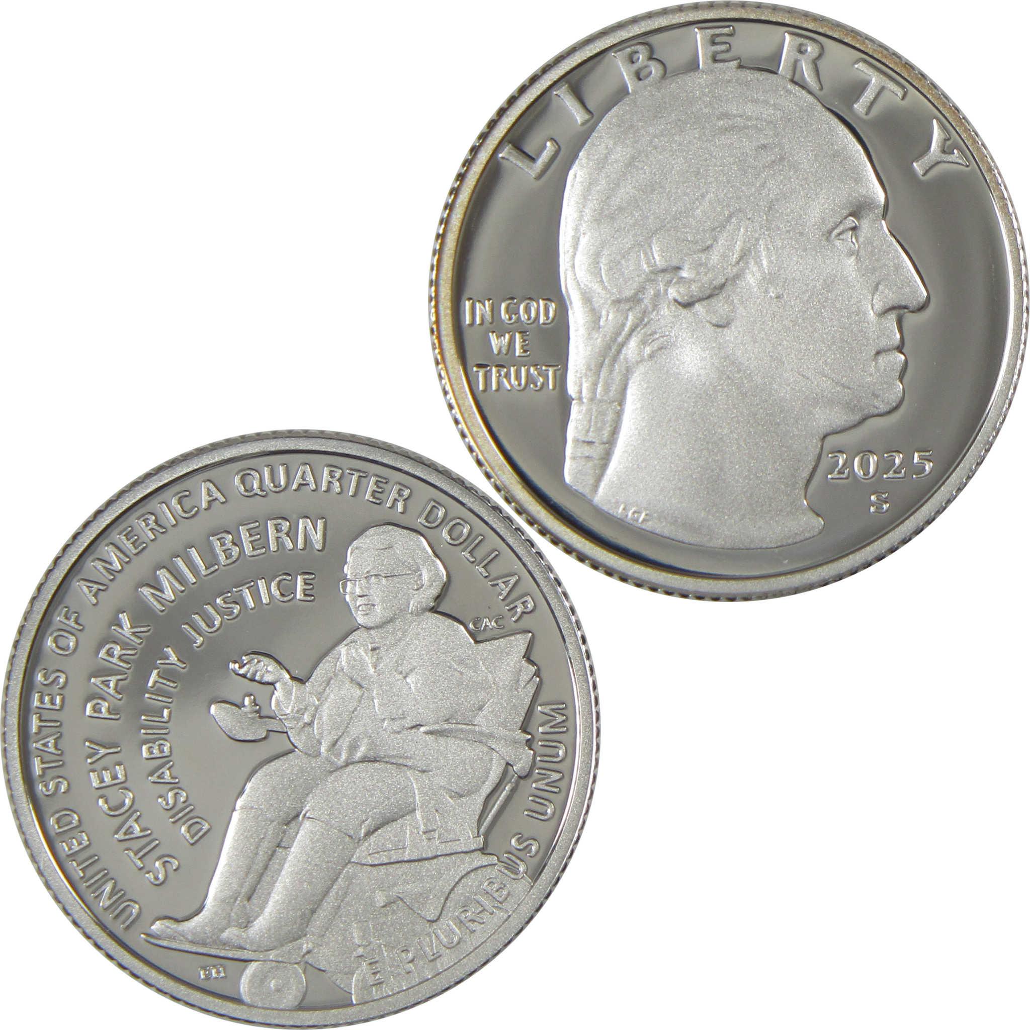 2025 S Stacey Park Milbern American Women Quarter .999 Silver Proof
