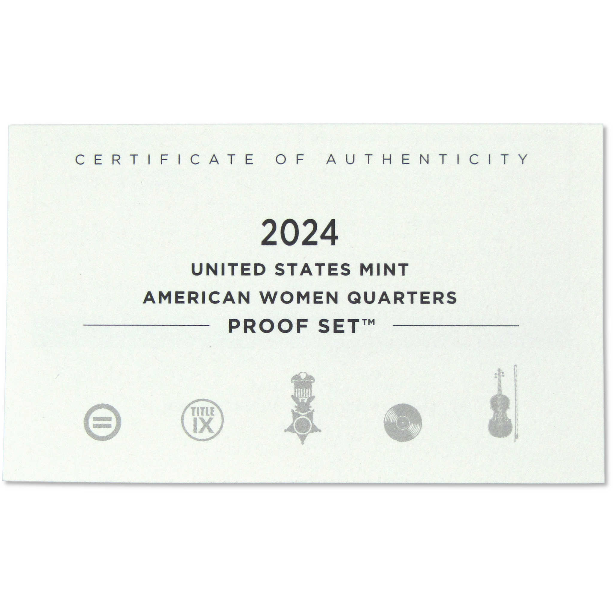2024 American Women Quarter Clad Proof Set U.S. Mint OGP COA