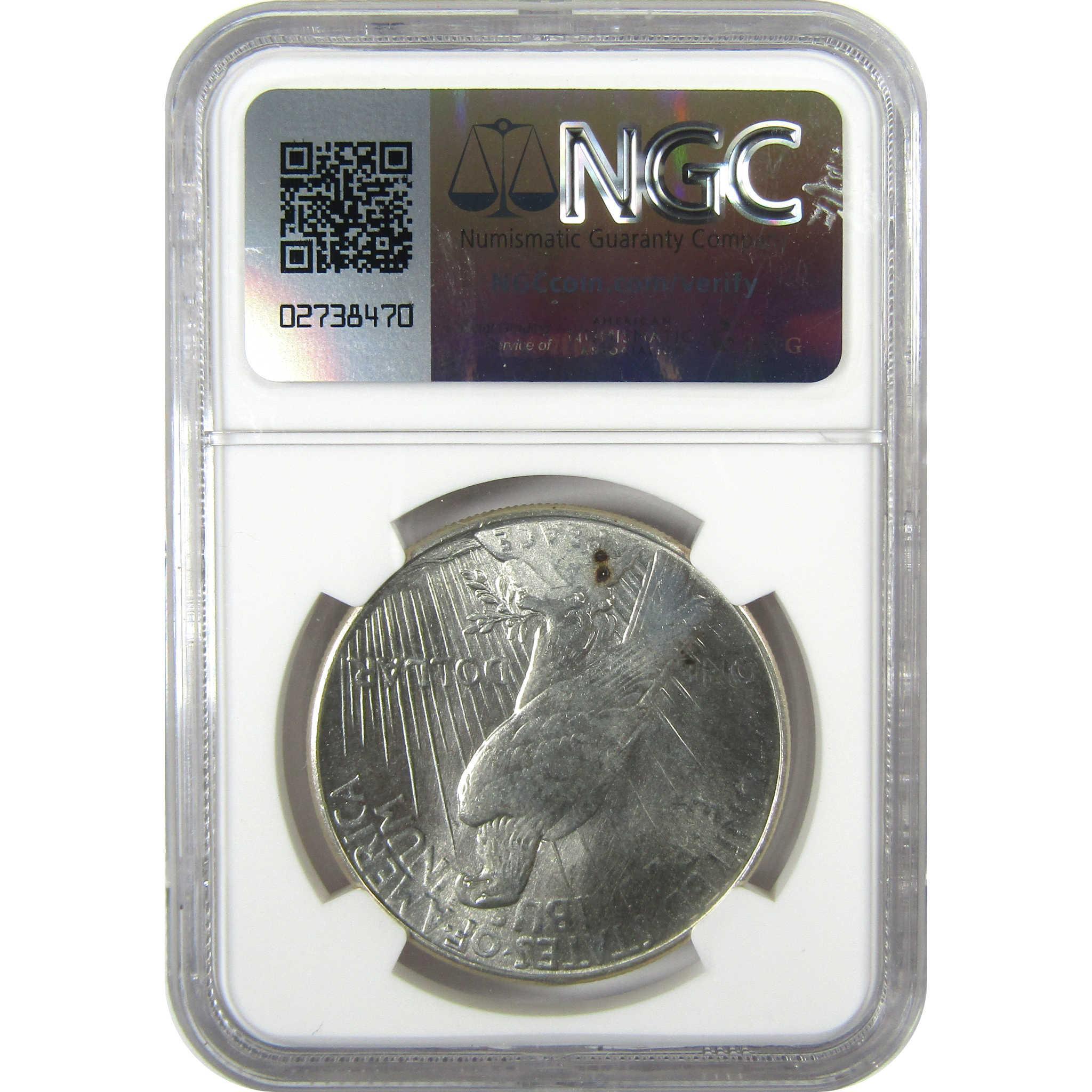 1934 Peace Silver Dollar MS 64 NGC Uncirculated $1 Coin SKU:I26023