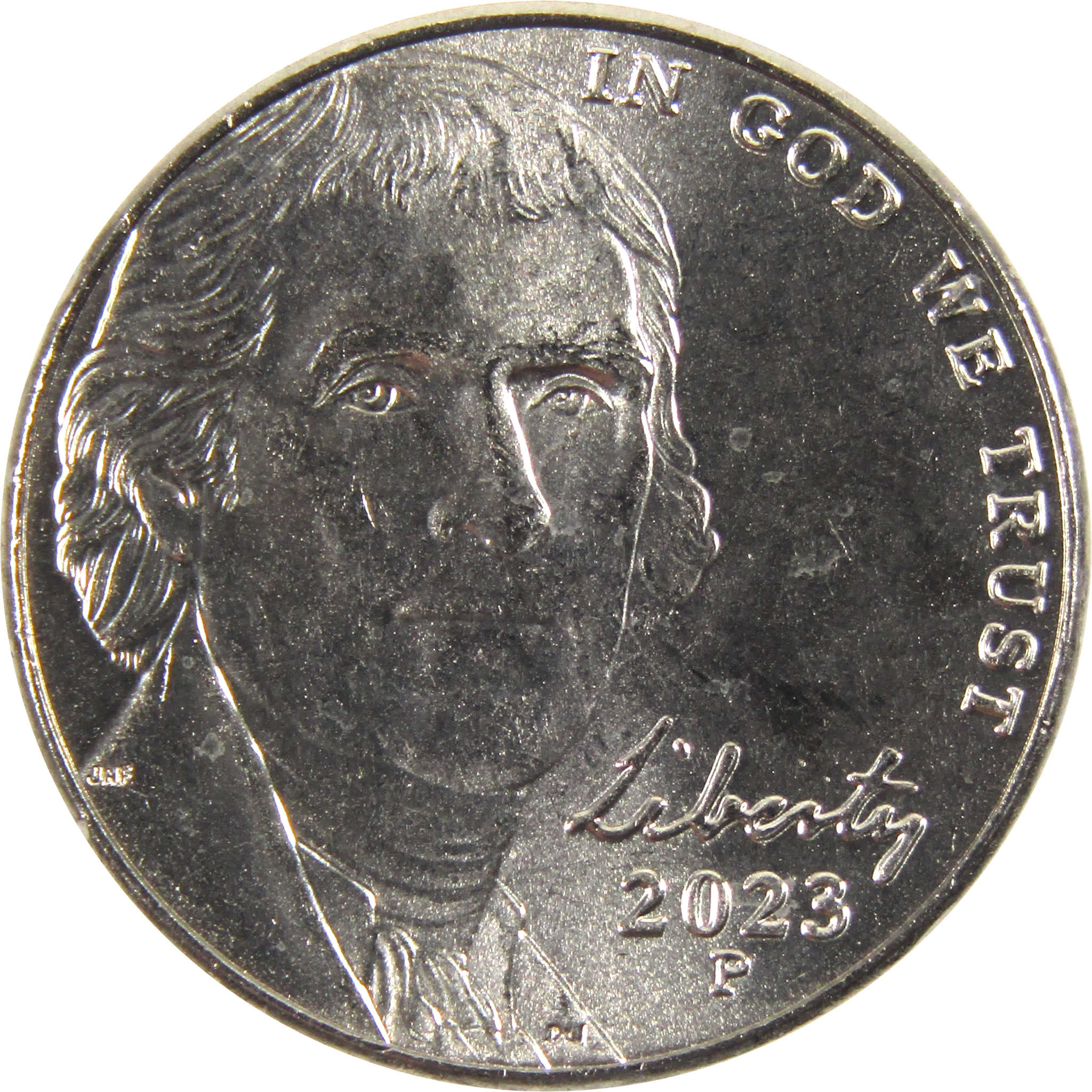 2023 P Jefferson Nickel BU Uncirculated 5c Coin