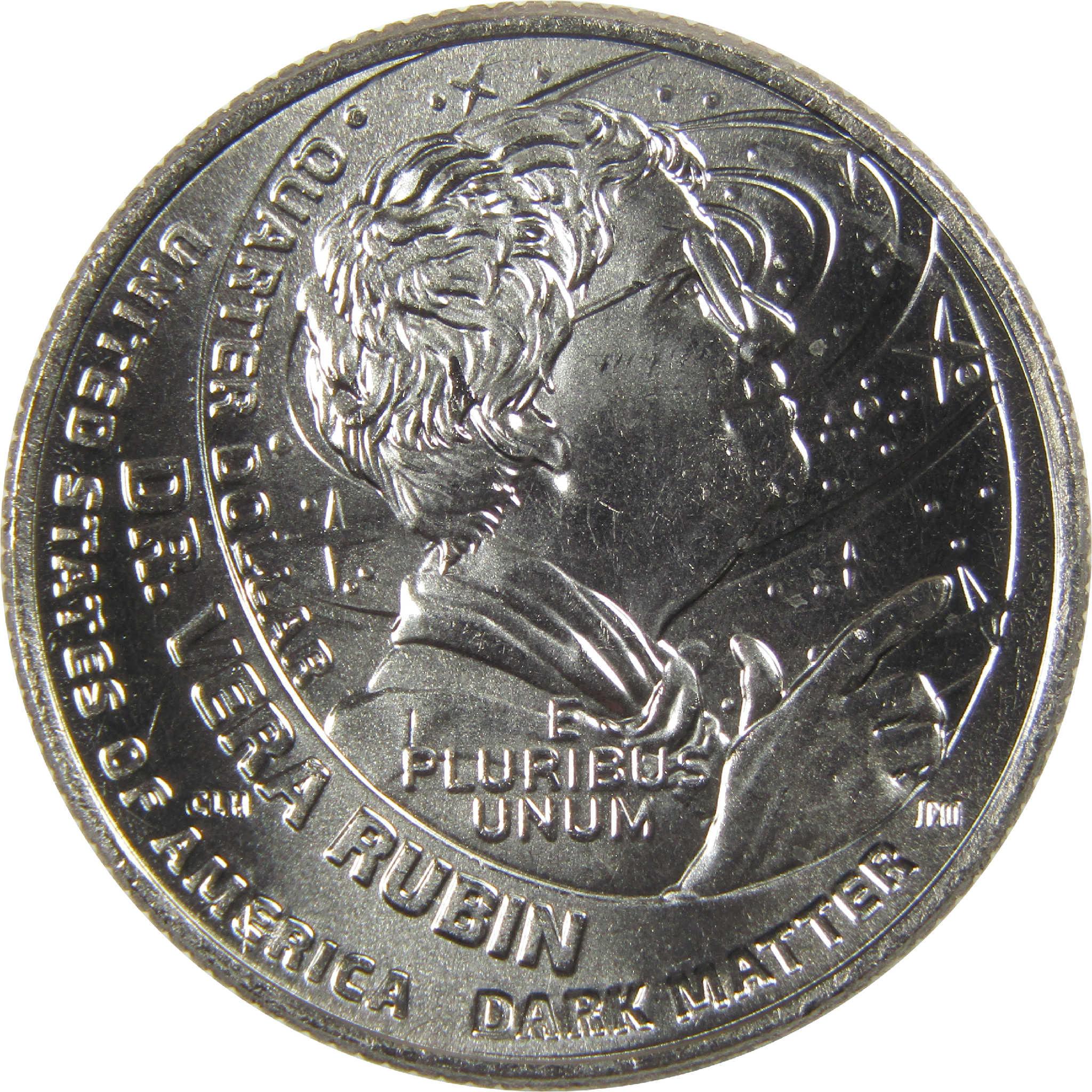 2025 D Vera Rubin American Women Quarter Uncirculated Clad 25c Coin