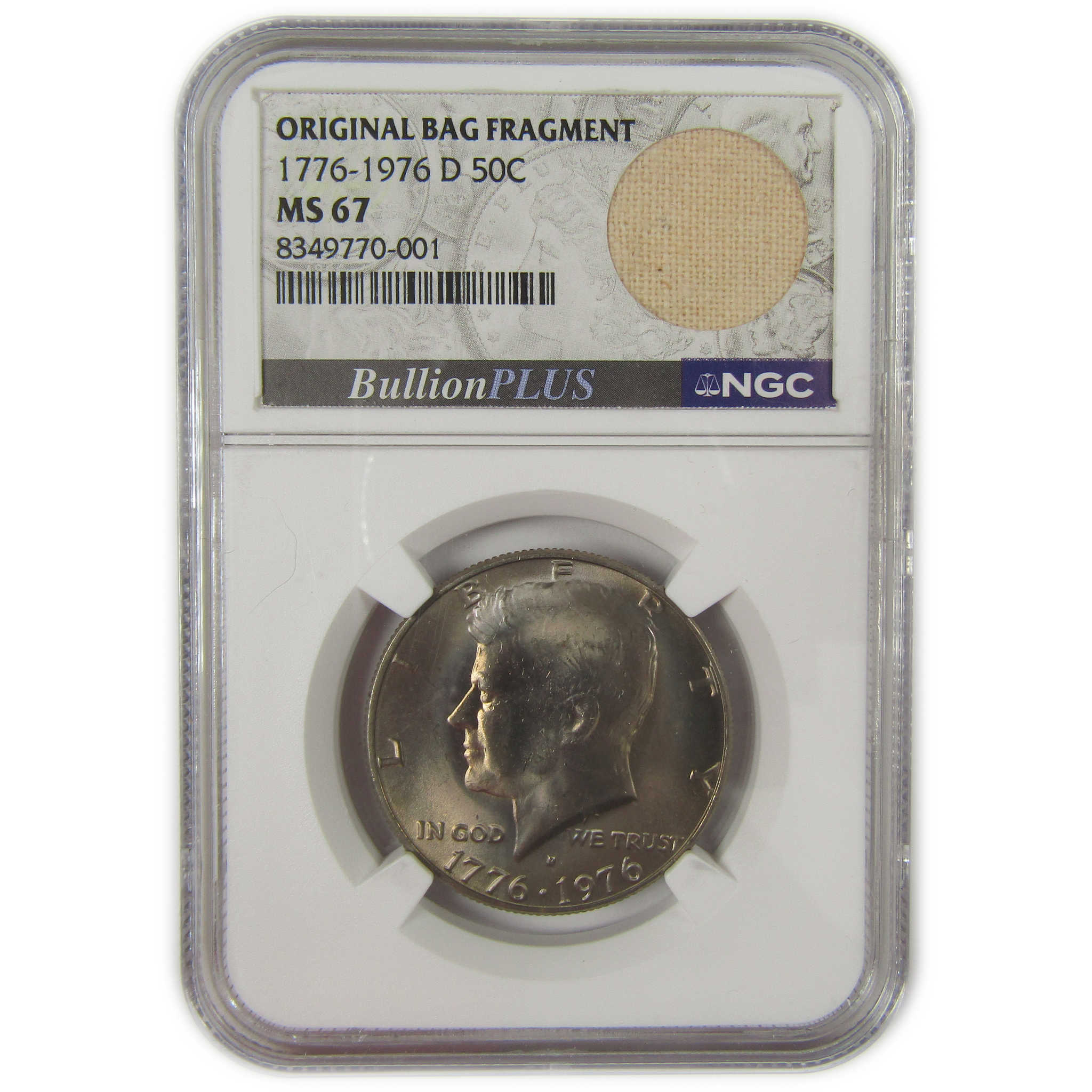 1976 D Kennedy Bicentennial Half Dollar MS 67 NGC Clad SKU:I20473
