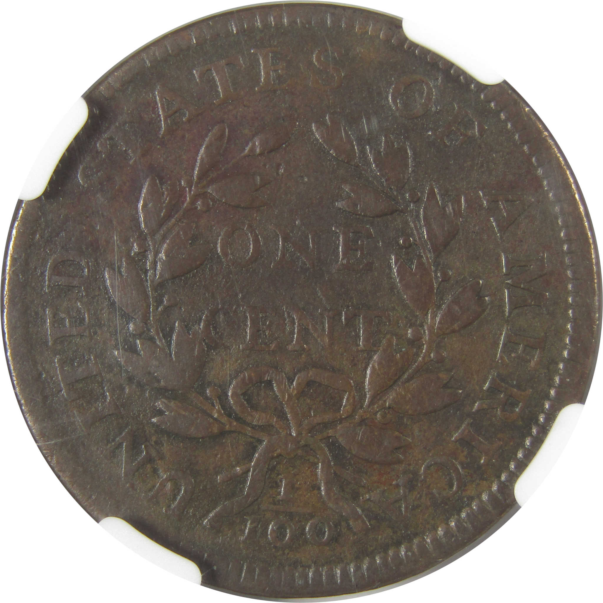 1797 Rev of 97 Stems Draped Bust Large Cent VF Details NGC SKU:I19698