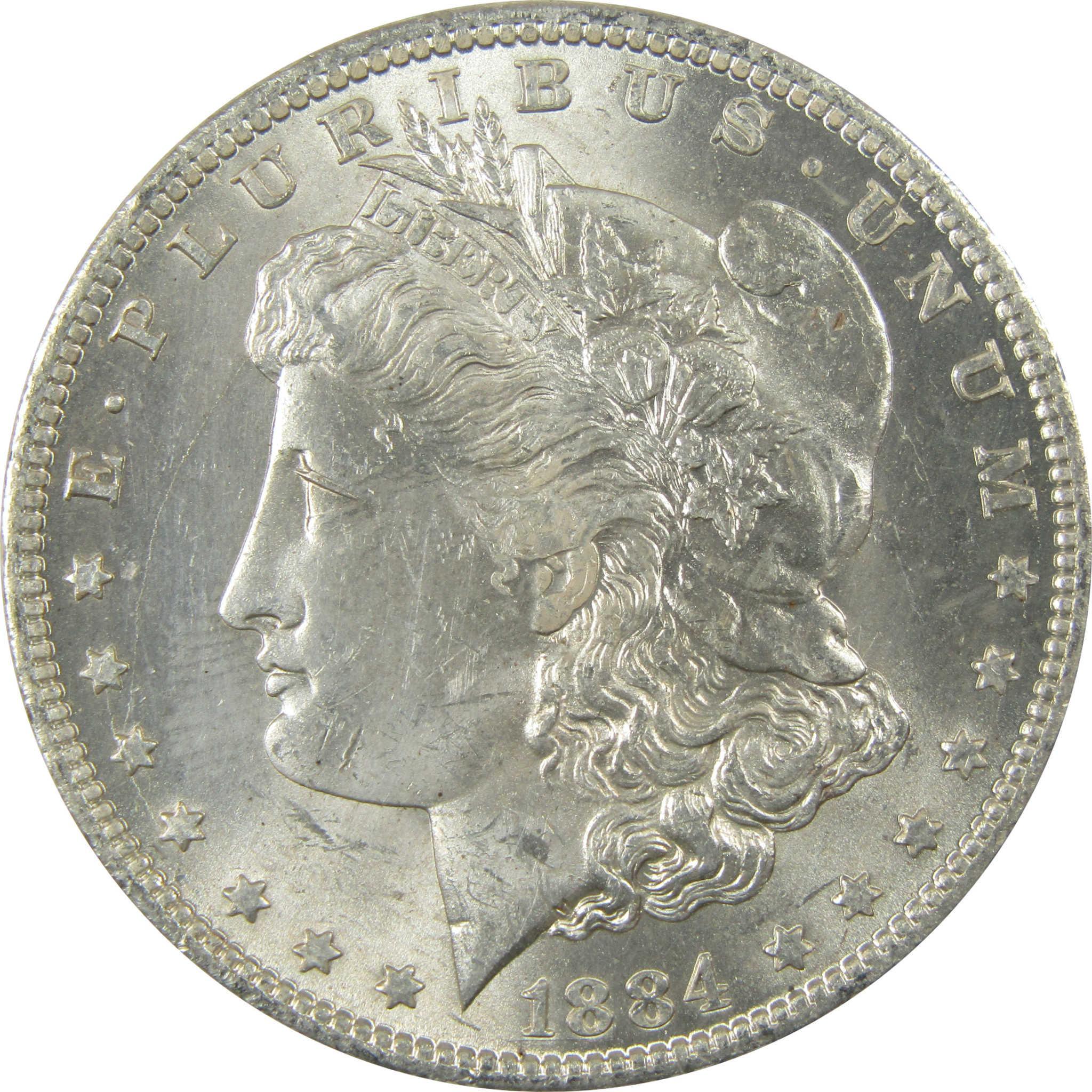 1884 O Morgan Silver Dollar Uncirculated Mint State $1 Coin SKU:I24512 - Morgan coin - Morgan silver dollar - Morgan silver dollar for sale - Profile Coins & Collectibles