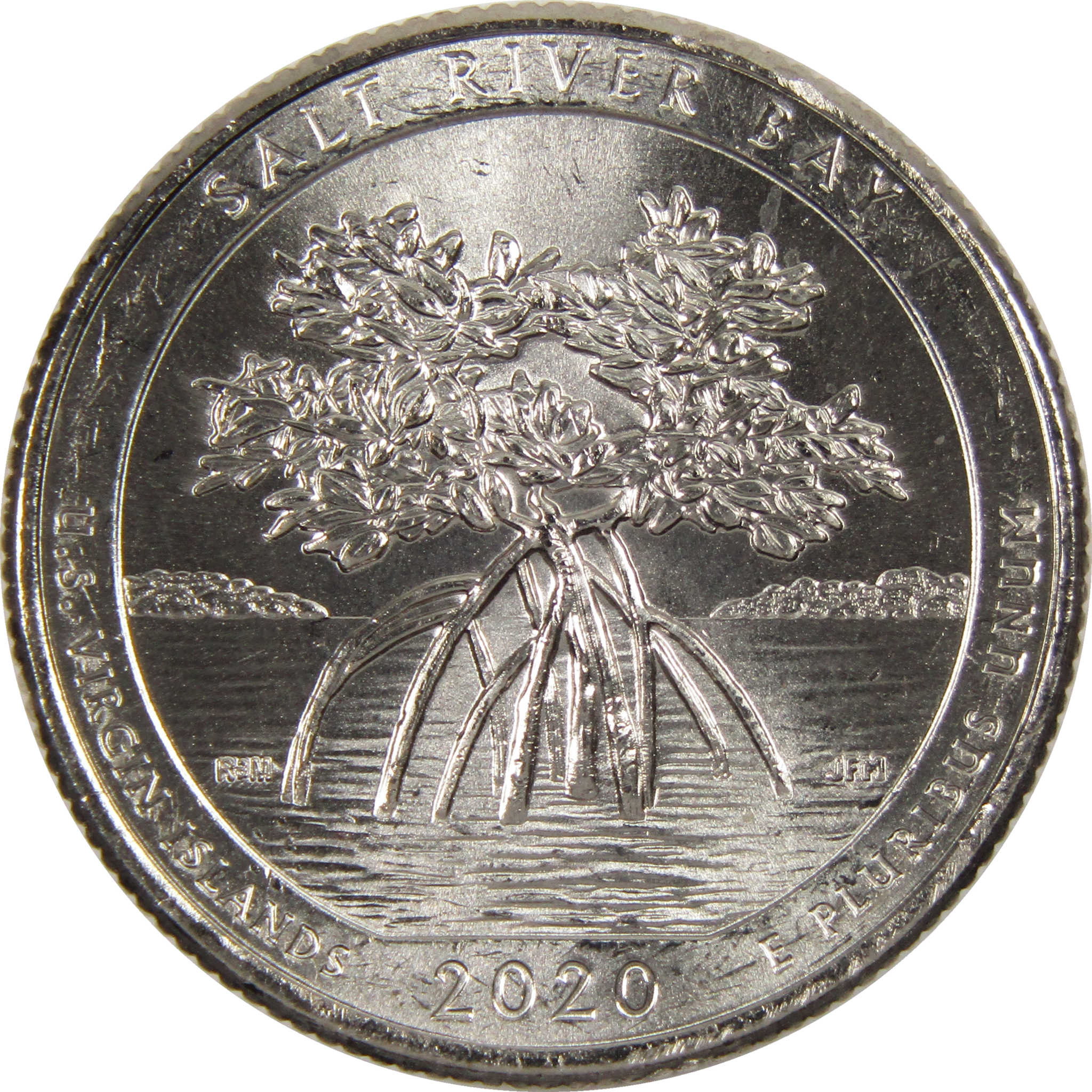 2020 P Salt River Bay National Park Quarter BU Uncirculated Clad Coin