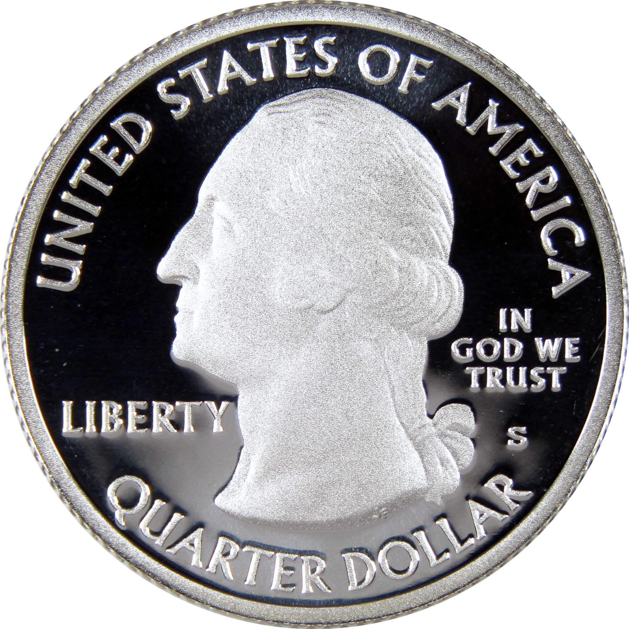2017 S Ozark National Scenic Riverways Quarter Silver Proof 25c Coin
