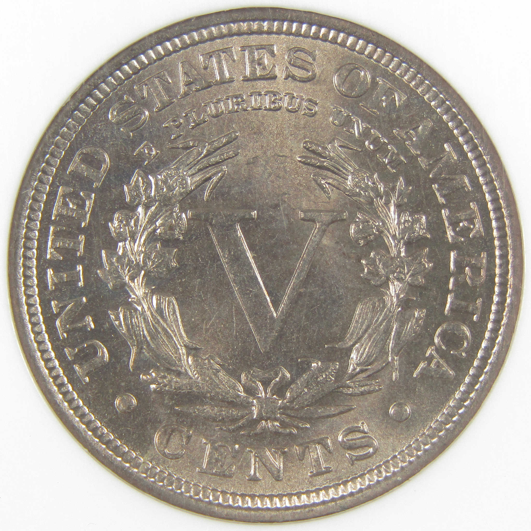 1911 Liberty Head V Nickel MS 65 NGC Uncirculated 5c Coin