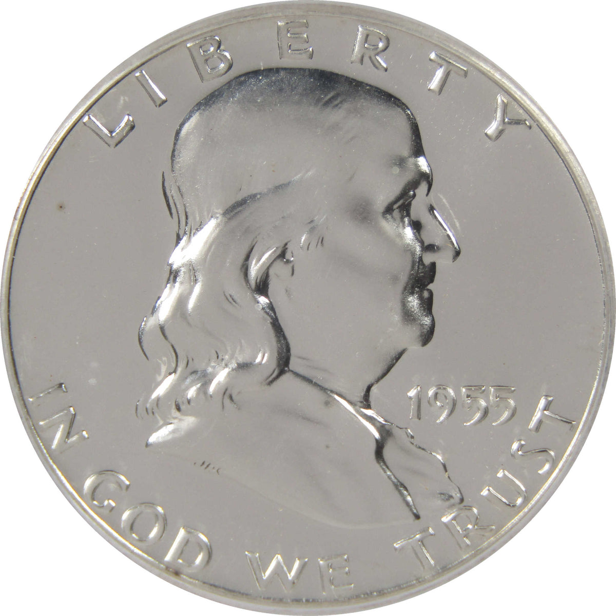 1955 Franklin Silver Half Dollar PR 66 ICG Proof 50c Coin SKU:I29165