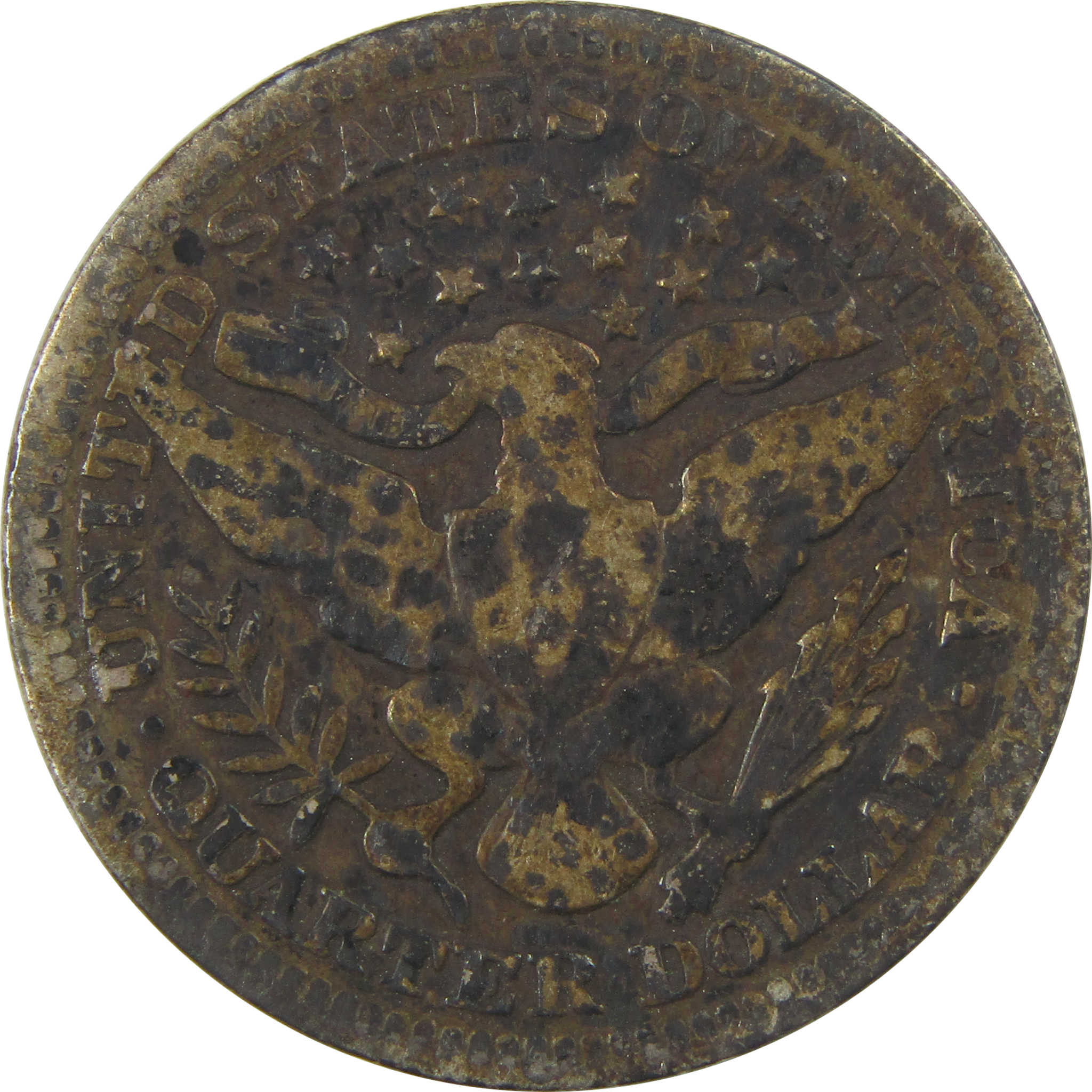 1905 Barber Quarter G Good Silver 25c Coin SKU:I21808