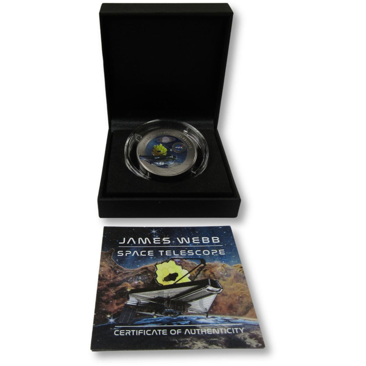 2023 Ghana 1 oz Titanium James Webb Space Telescope 2 Cedis Unc