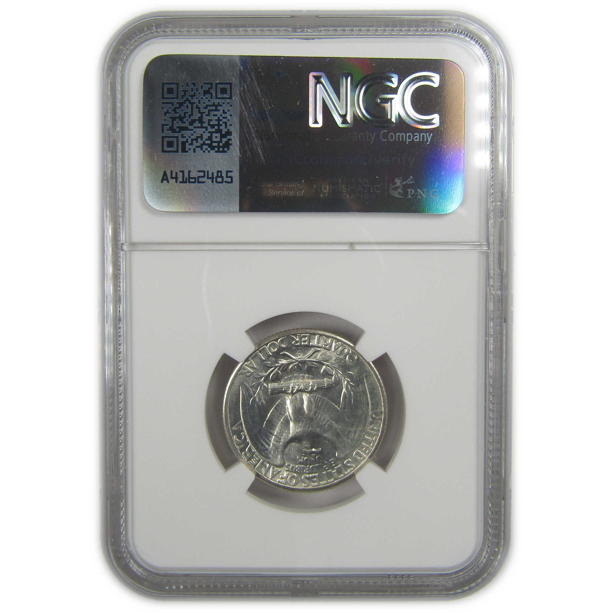 1941 D Washington Quarter MS 66 NGC Silver Bag Fragment SKU:I20606