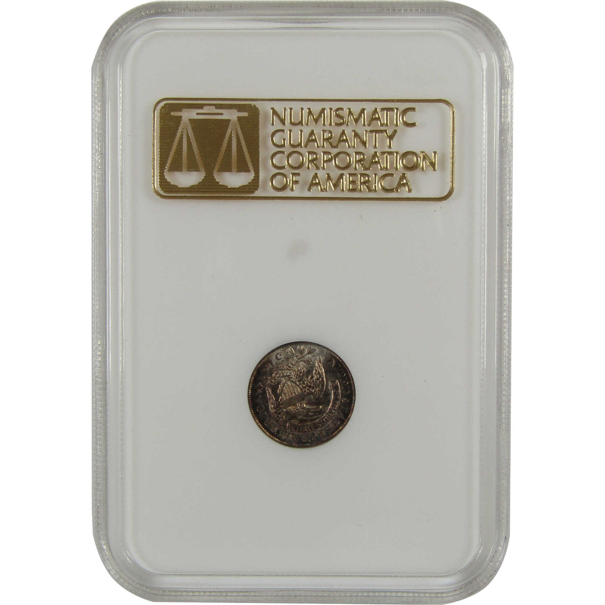 1832 Capped Bust Silver Half Dime AU 58 NGC 5c Coin Collectible