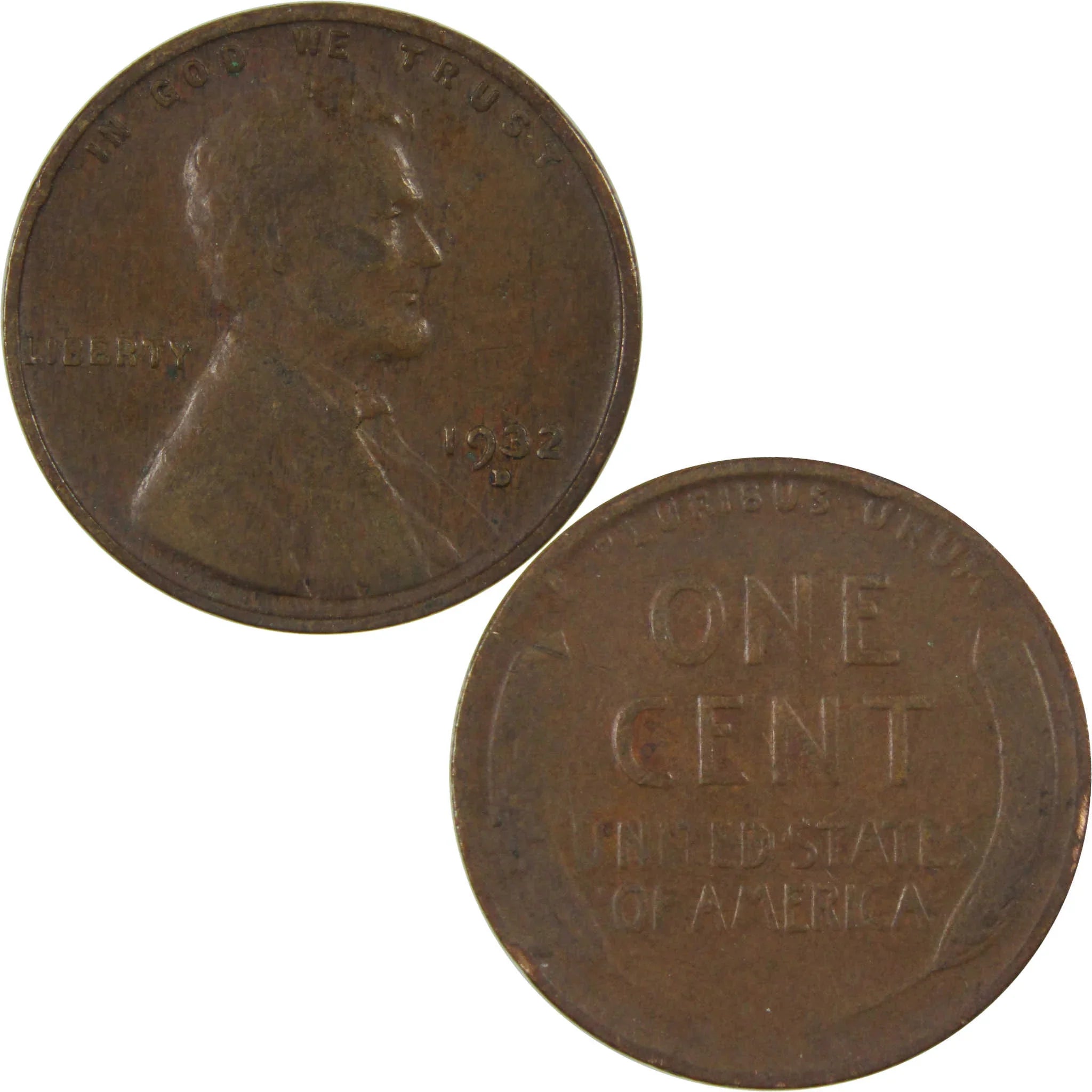 1932 D Lincoln Wheat Cent VG Very Good Penny 1c Coin SKU:I27128