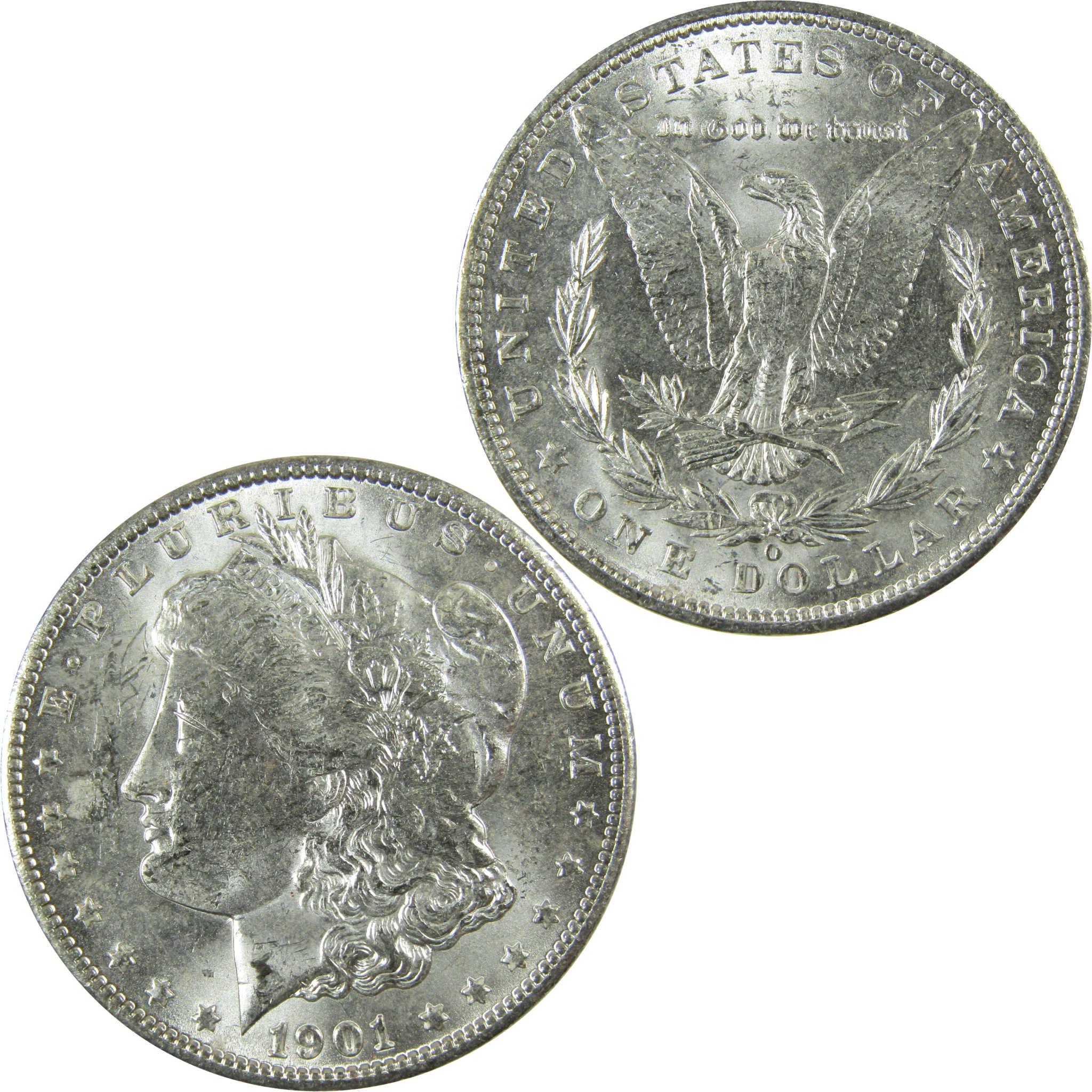 1901 O Morgan Silver Dollar Uncirculated Mint State $1 Coin SKU:I27770 - Morgan coin - Morgan silver dollar - Morgan silver dollar for sale - Profile Coins & Collectibles