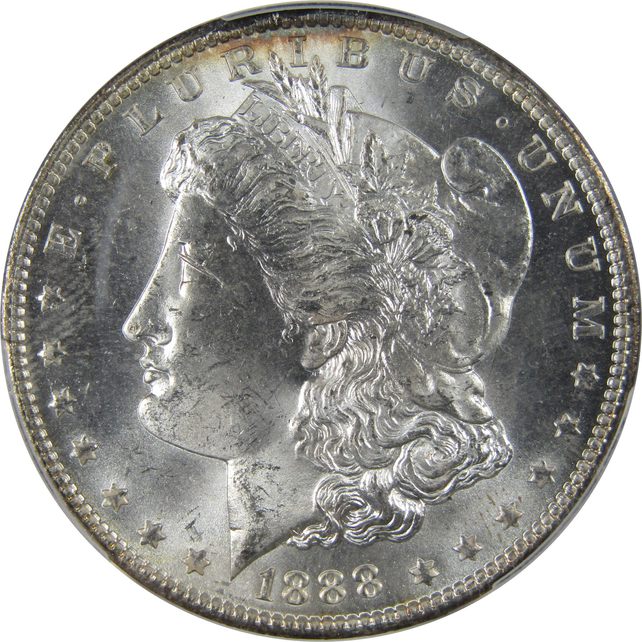 1888 O Morgan Dollar MS 64 PCGS Silver Uncirculated $1 Coin SKU:I23710
