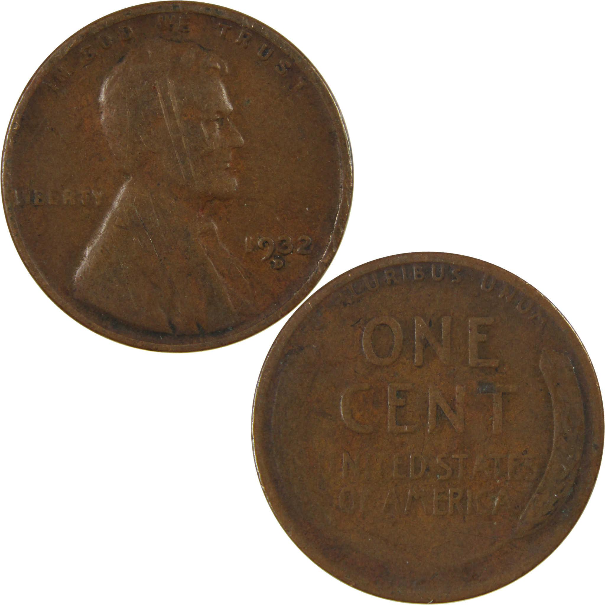 1932 D Lincoln Wheat Cent VG Very Good Penny 1c Coin SKU:I27131
