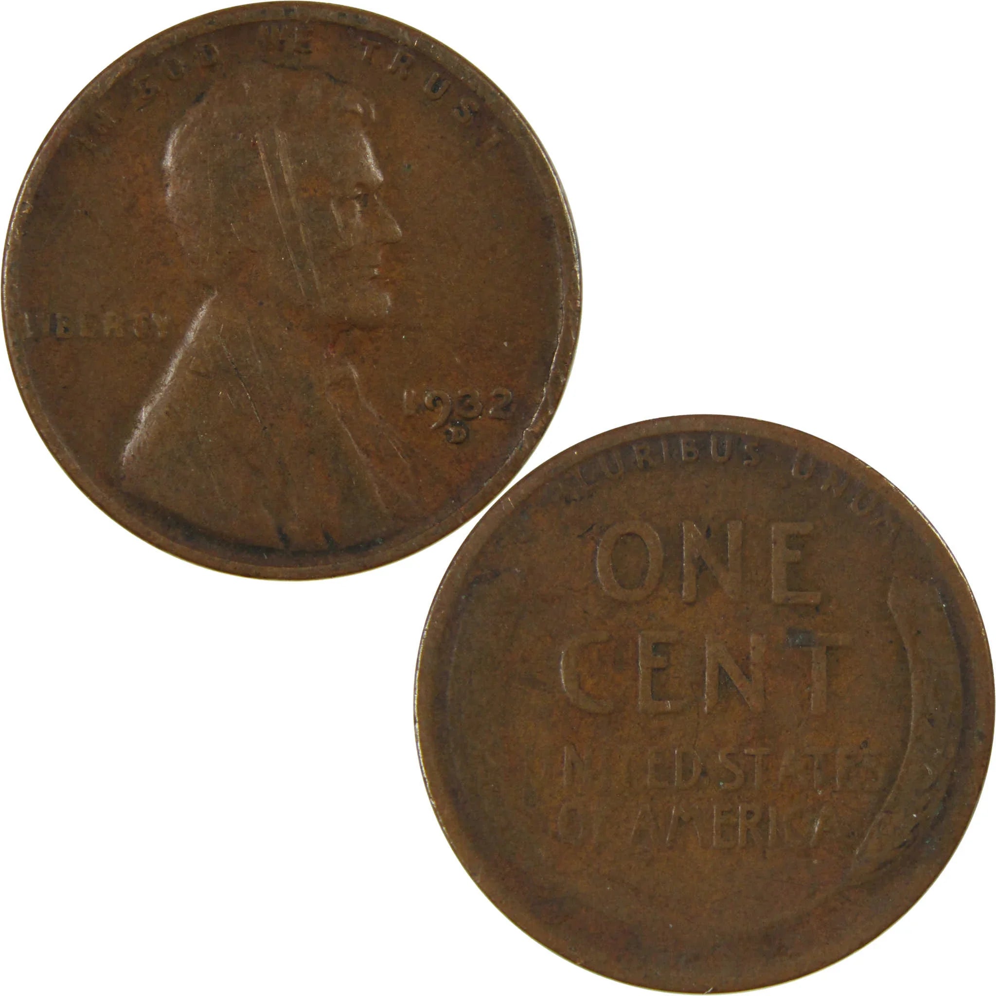 1932 D Lincoln Wheat Cent VG Very Good Penny 1c Coin SKU:I27131