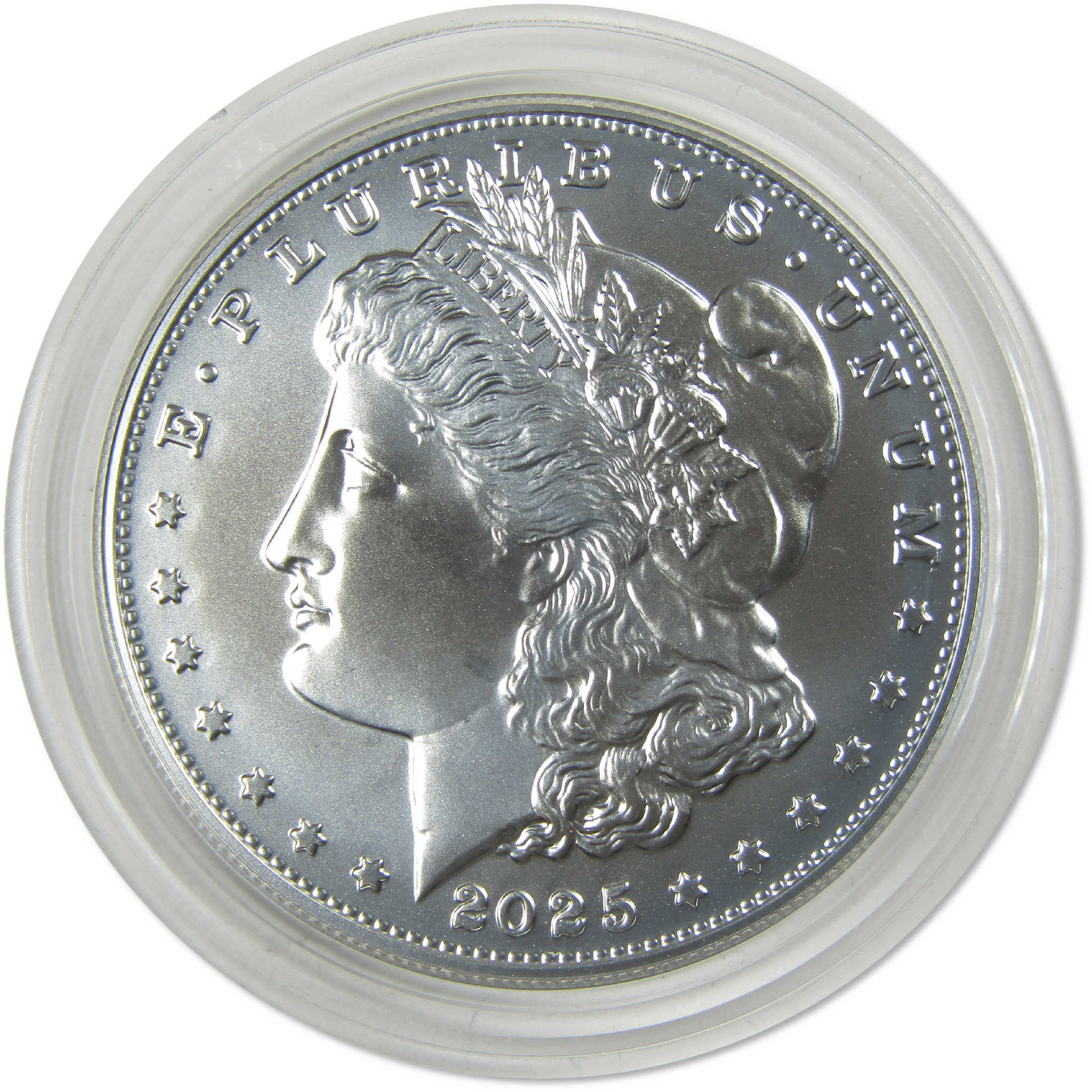 2025 Morgan Silver Dollar Uncirculated Mint State $1 Coin OGP COA