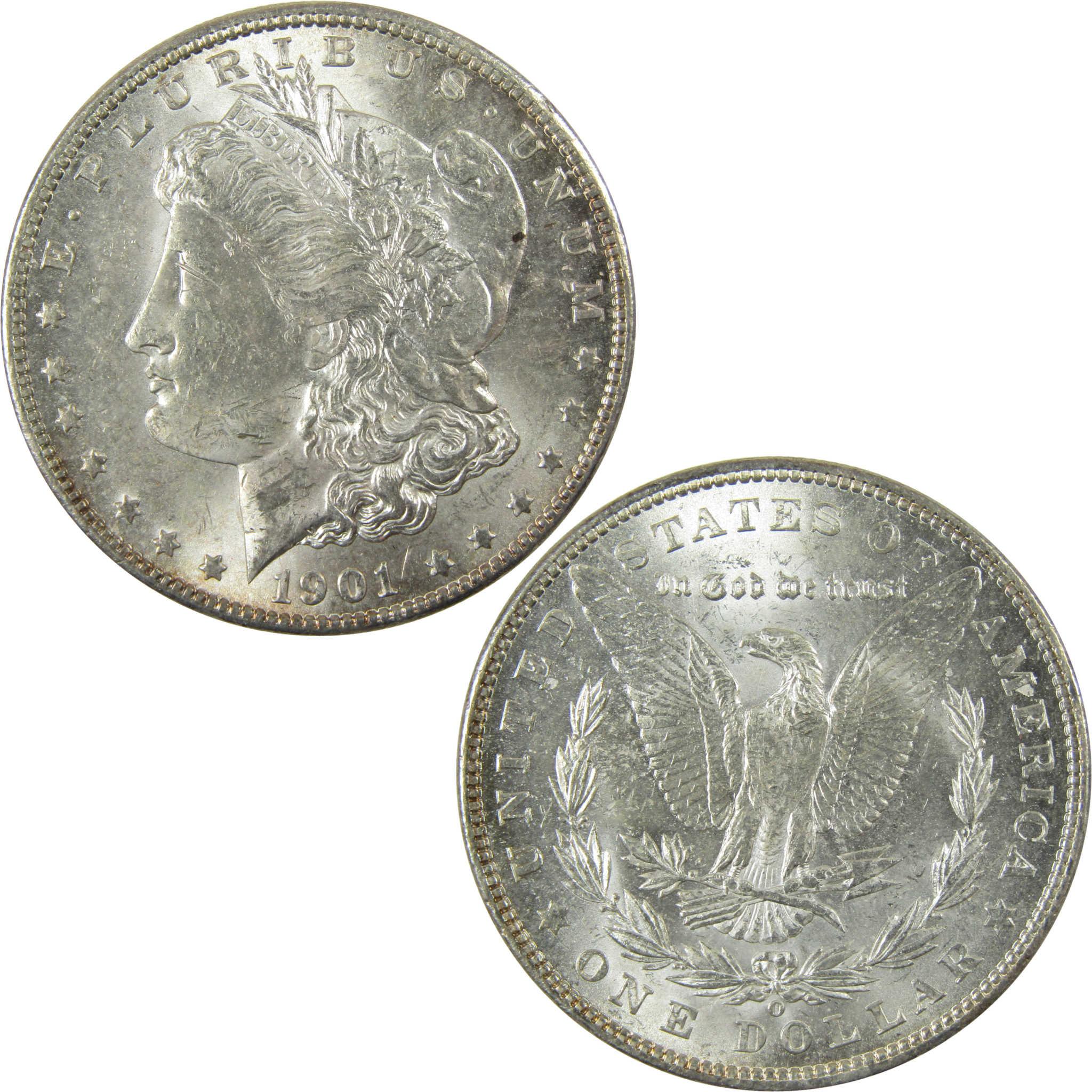 1901 O Morgan Silver Dollar Uncirculated Mint State $1 Coin SKU:I27796 - Morgan coin - Morgan silver dollar - Morgan silver dollar for sale - Profile Coins & Collectibles