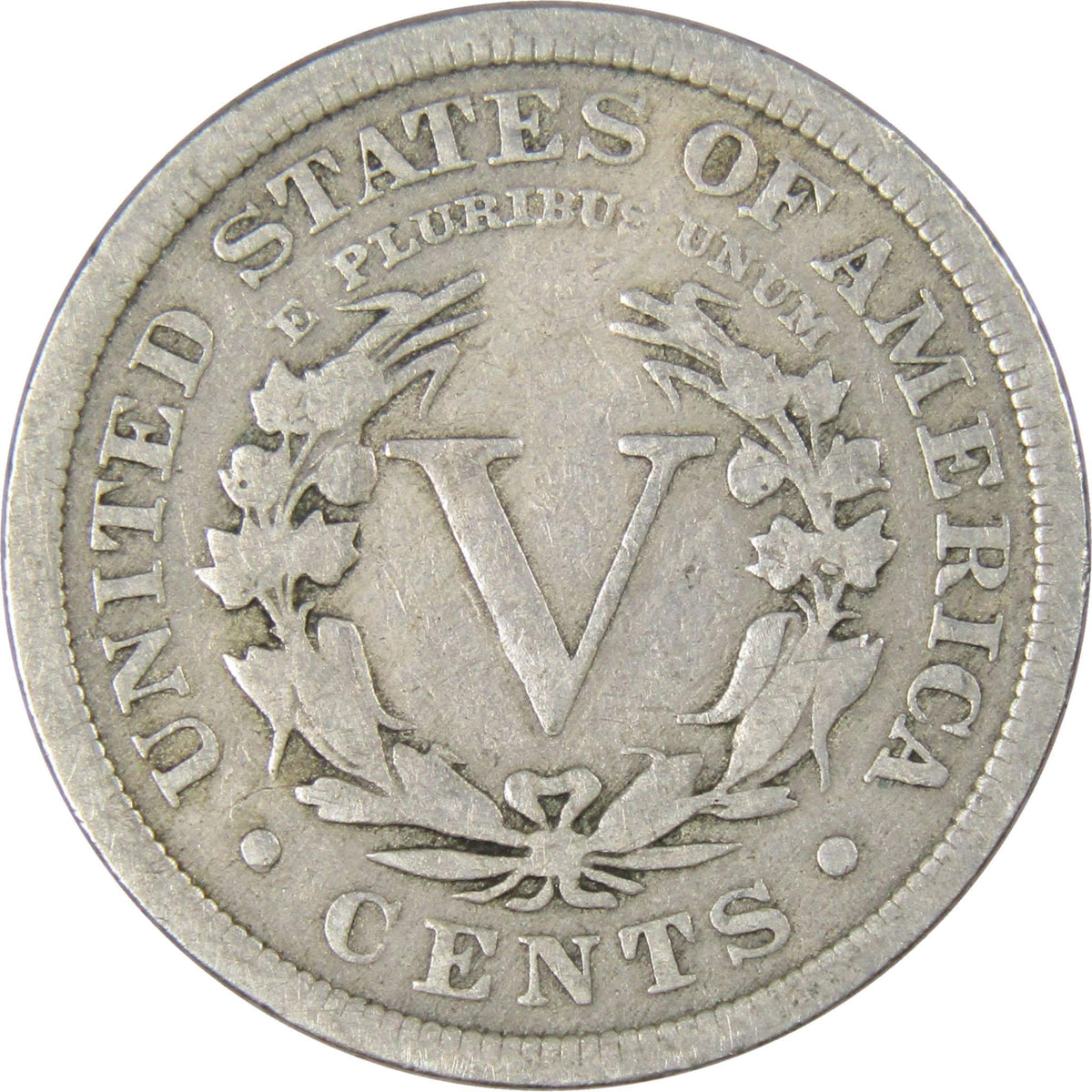 Liberty Head V Nickel VG Very Good 5c Coin Collectible Random Date
