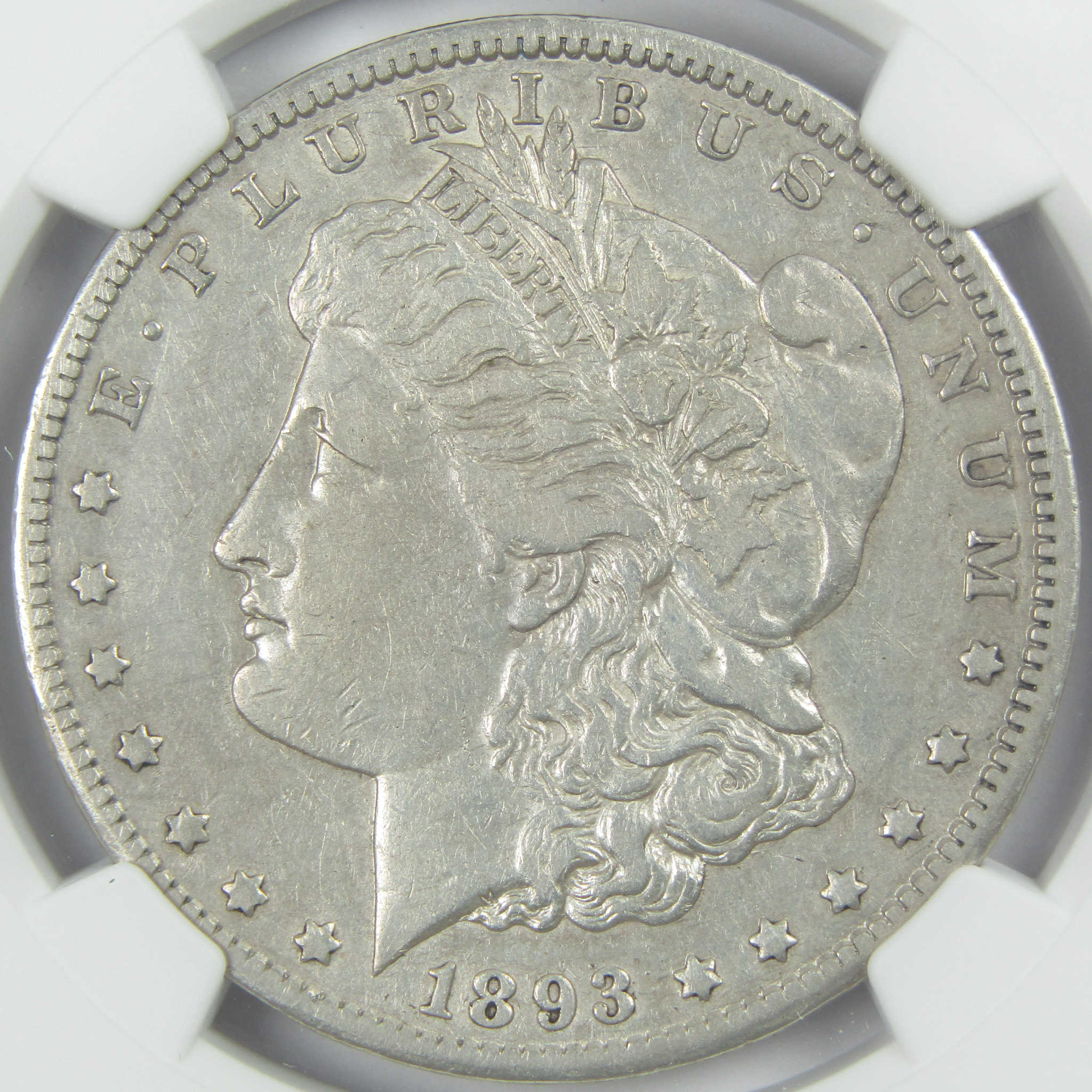 1893 CC Morgan Dollar XF Details NGC Silver $1 Coin SKU:I12919 - Morgan coin - Morgan silver dollar - Morgan silver dollar for sale - Profile Coins & Collectibles