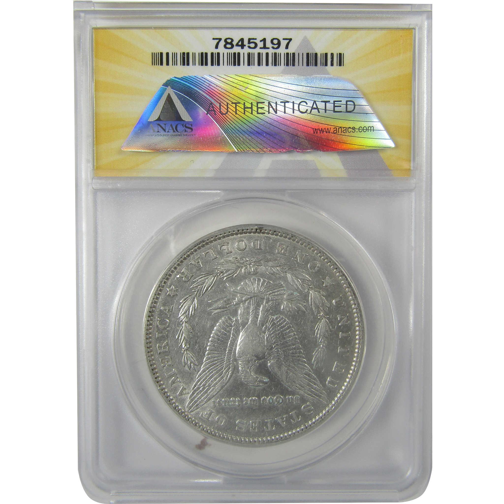 1901 Morgan Dollar AU 50 Details ANACS Silver $1 Coin SKU:I21273 - Morgan coin - Morgan silver dollar - Morgan silver dollar for sale - Profile Coins & Collectibles