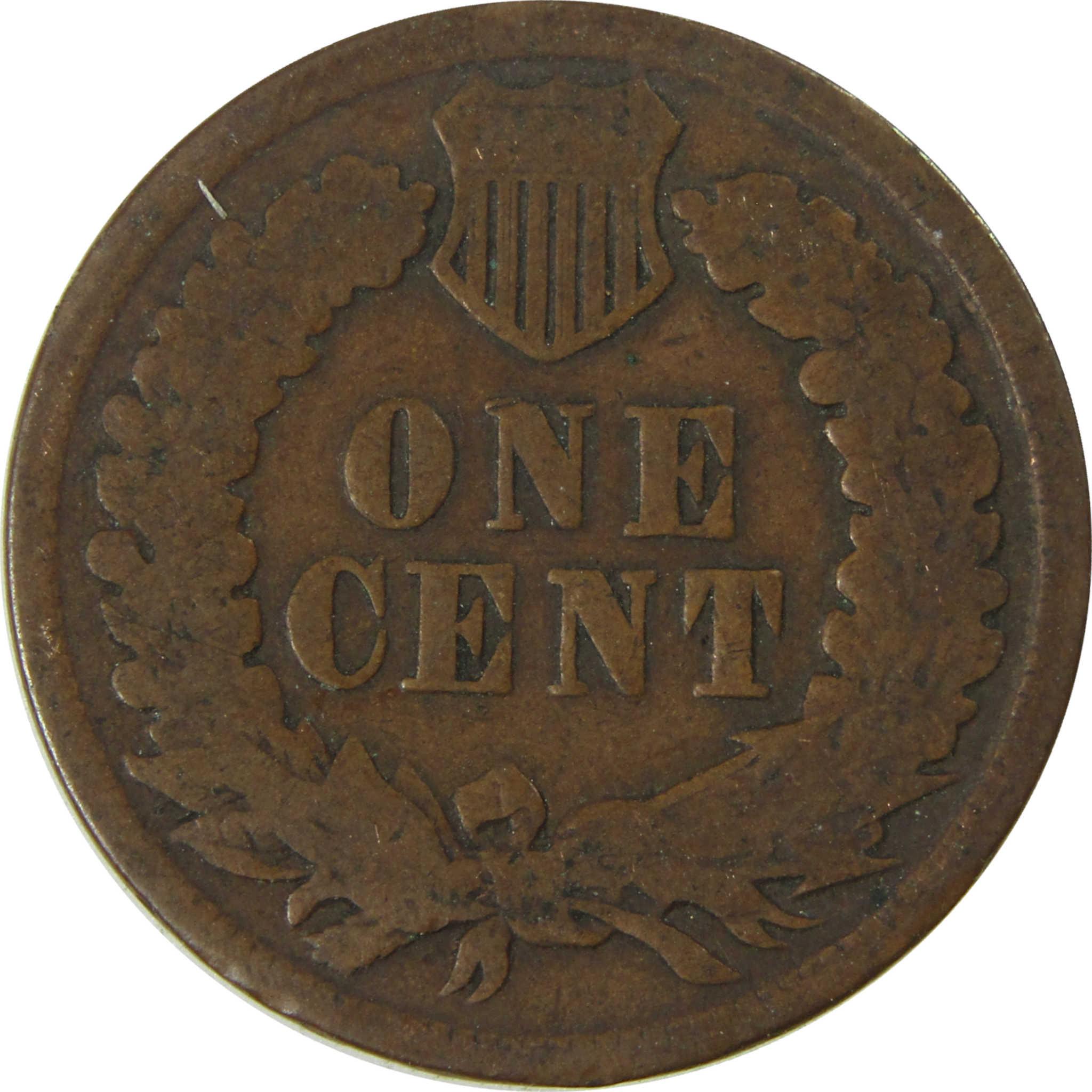 1881 Indian Head Cent G Good Penny 1c Coin SKU:I27012
