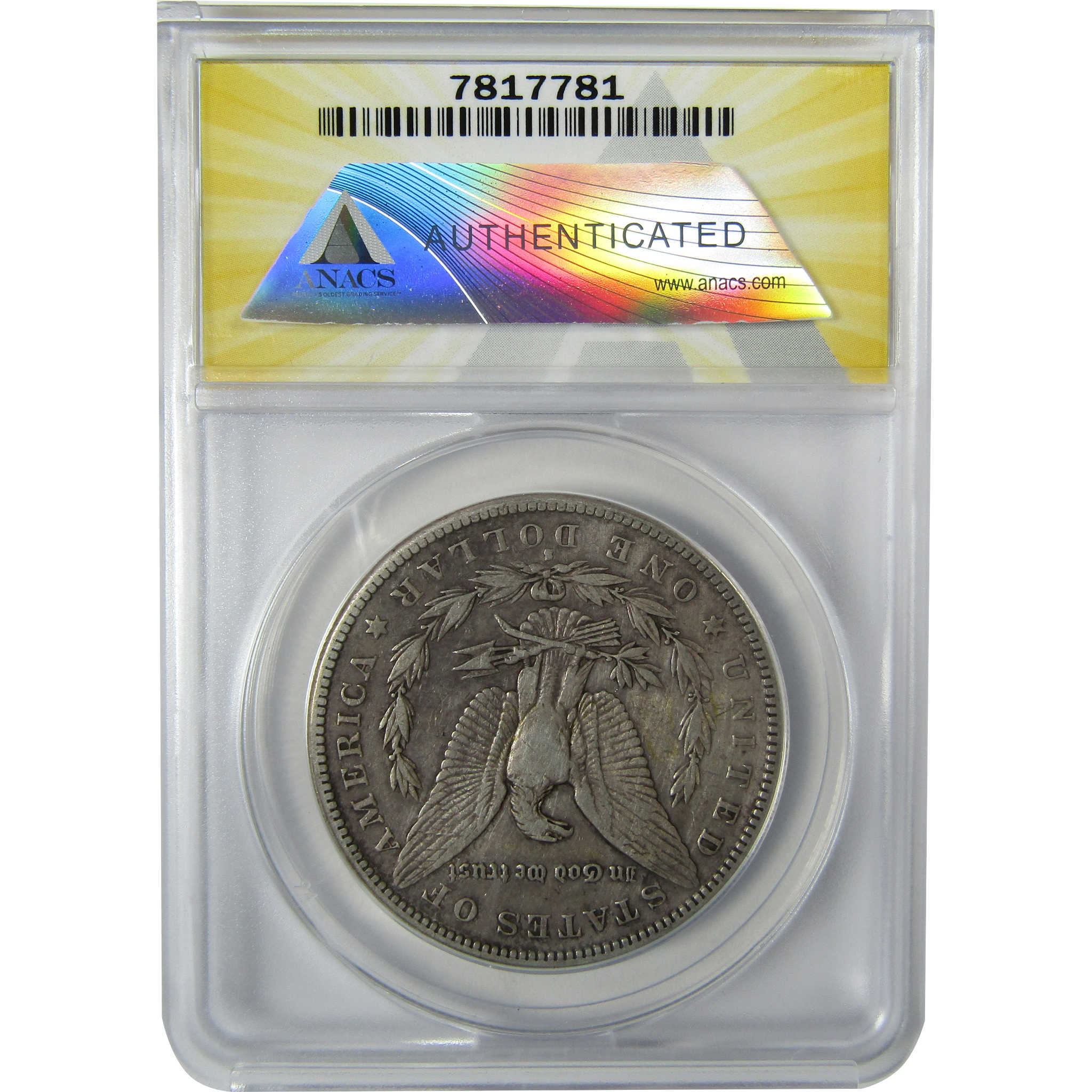 1884 S Morgan Silver Dollar VF 35 Details ANACS $1 Coin SKU:CP839 - Morgan coin - Morgan silver dollar - Morgan silver dollar for sale - Profile Coins & Collectibles
