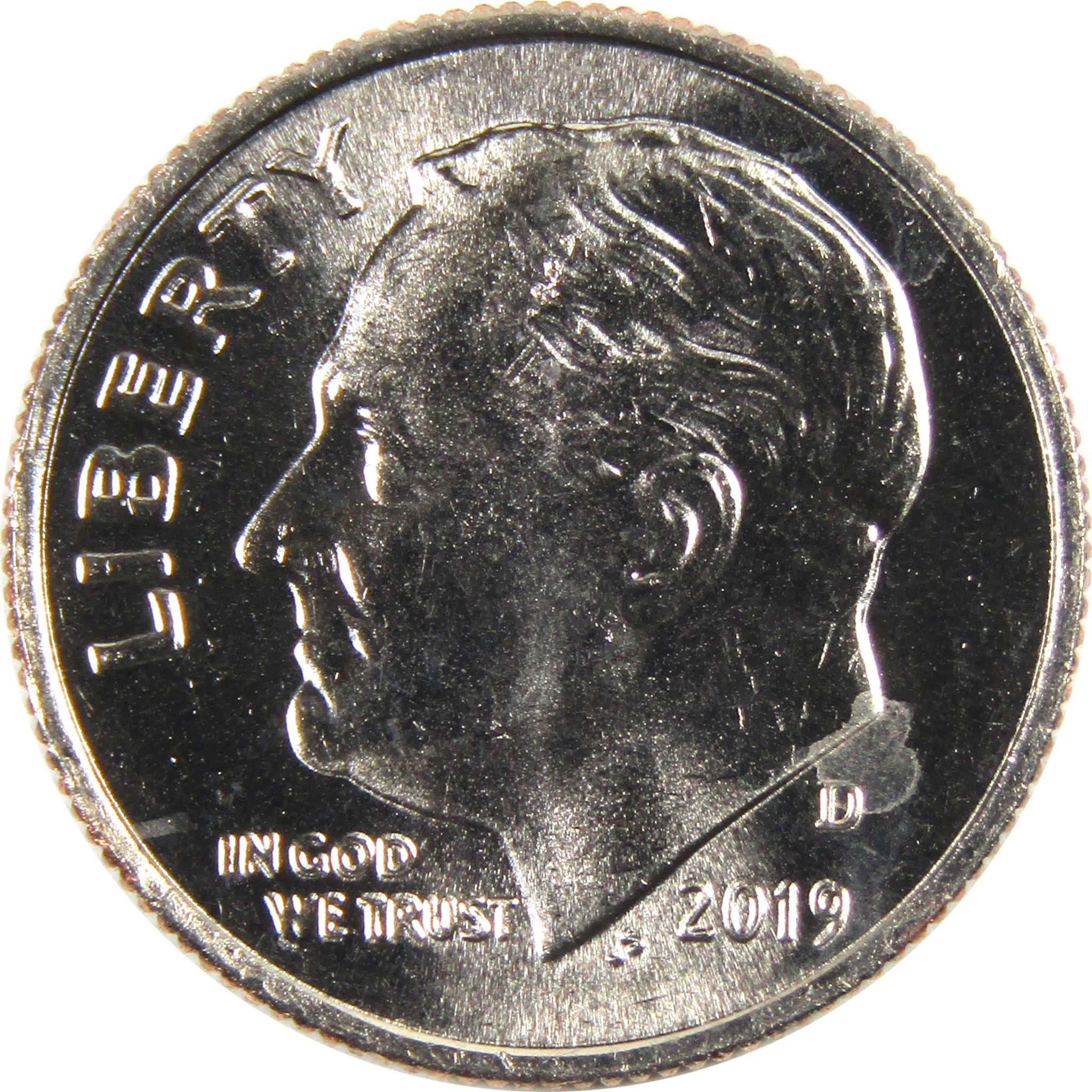 2019 D Roosevelt Dime BU Uncirculated Clad 10c Coin