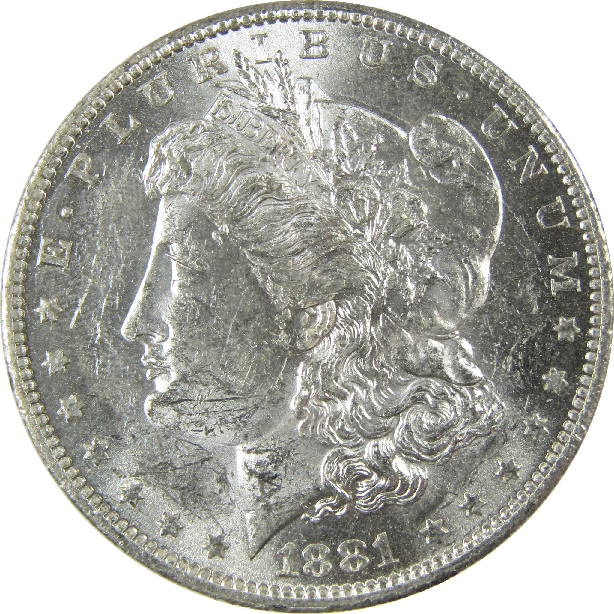 1881 O Morgan Silver Dollar Uncirculated Mint State $1 Coin SKU:I27698 - Morgan coin - Morgan silver dollar - Morgan silver dollar for sale - Profile Coins & Collectibles