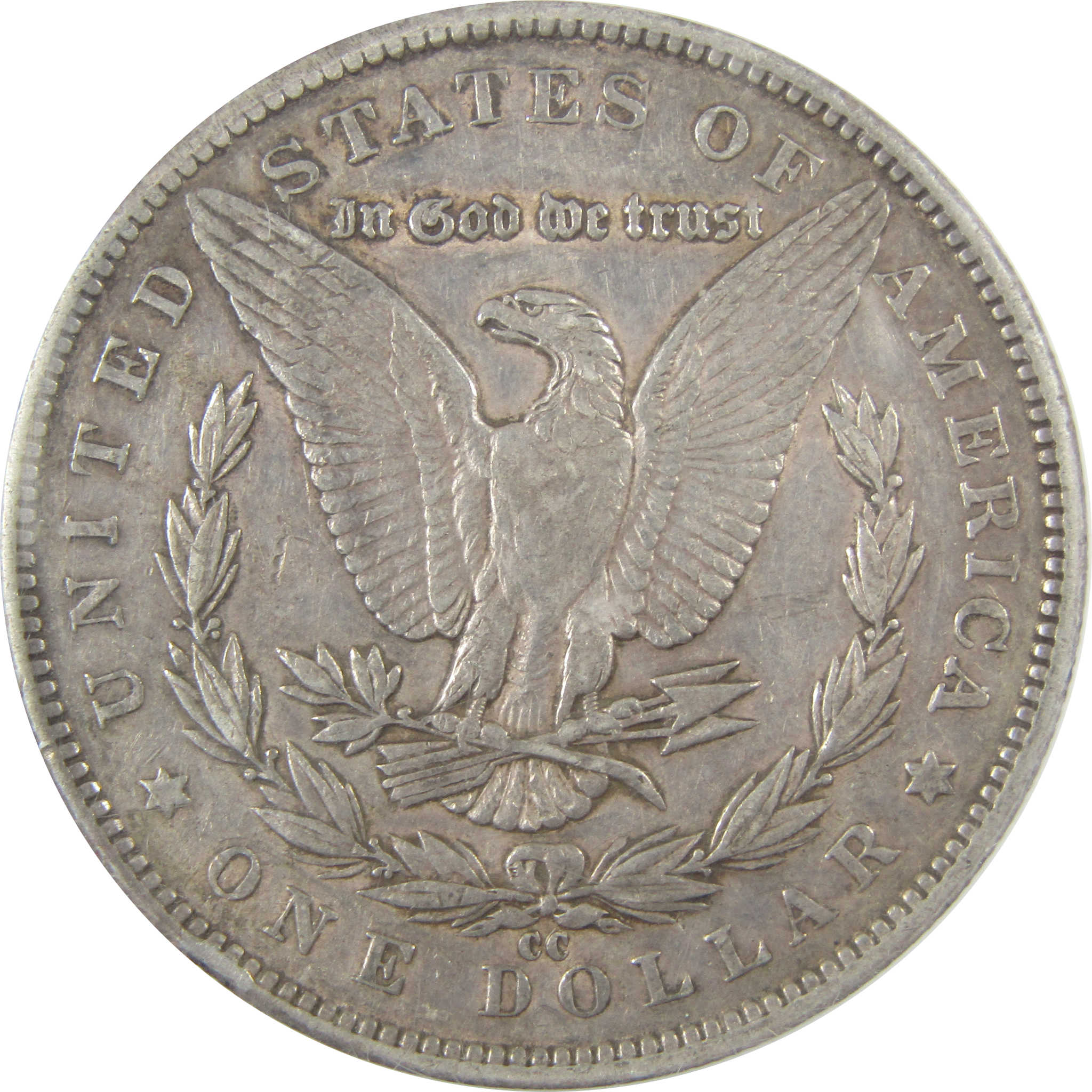 1891 CC Morgan Silver Dollar EF 45 ICG $1 Coin Collectible SKU:I27438