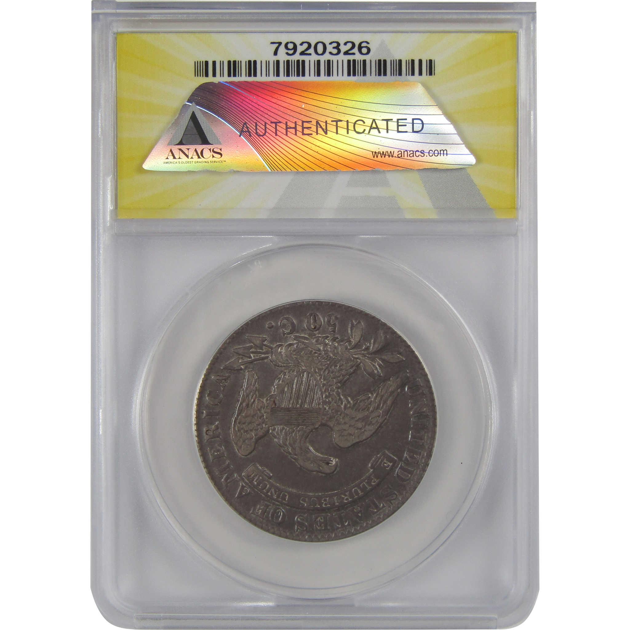 1832 Capped Bust Half Dollar EF 45 ANACS Silver 50c Coin SKU:CP170