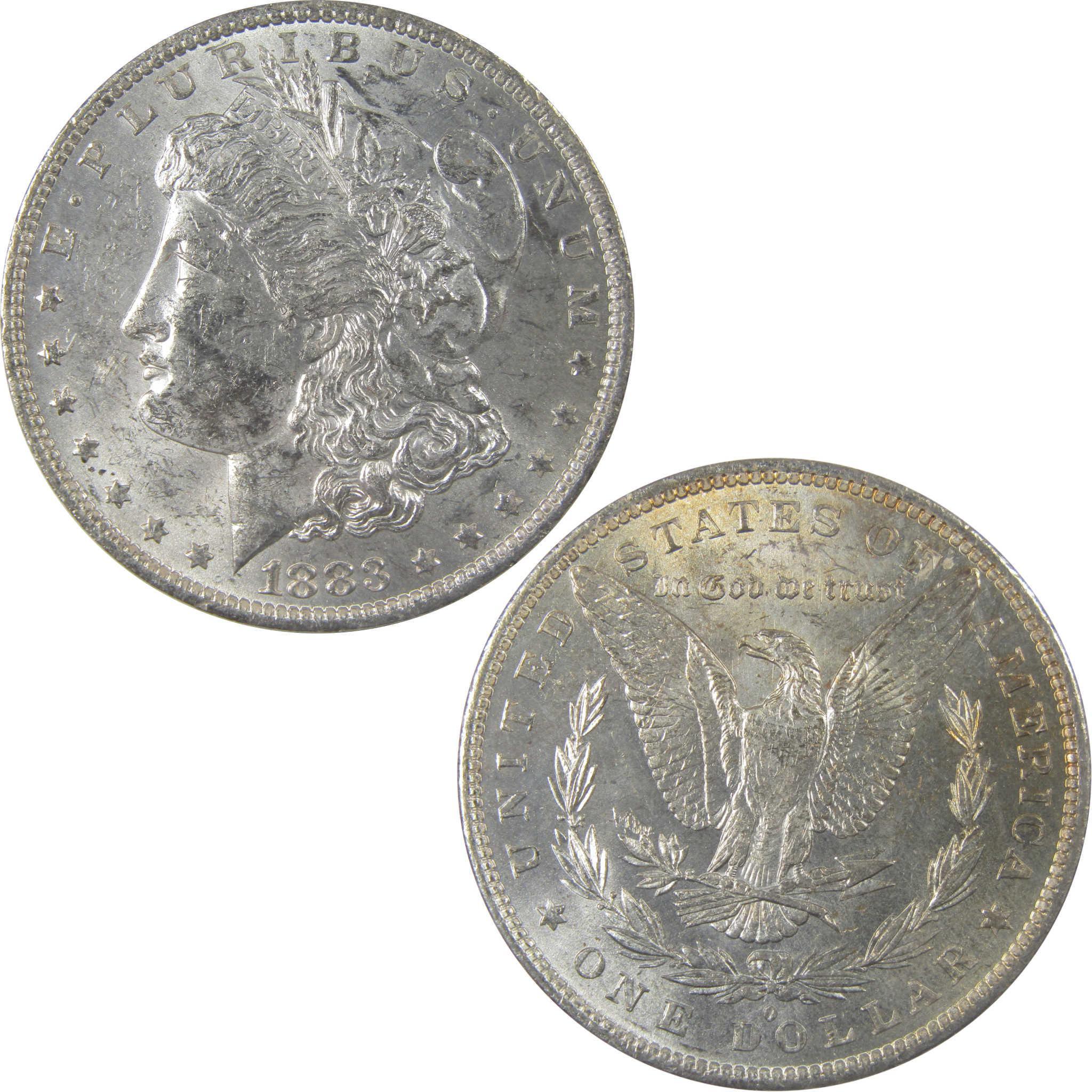 1883 O Morgan Silver Dollar Uncirculated Mint State Toned SKU:I24856