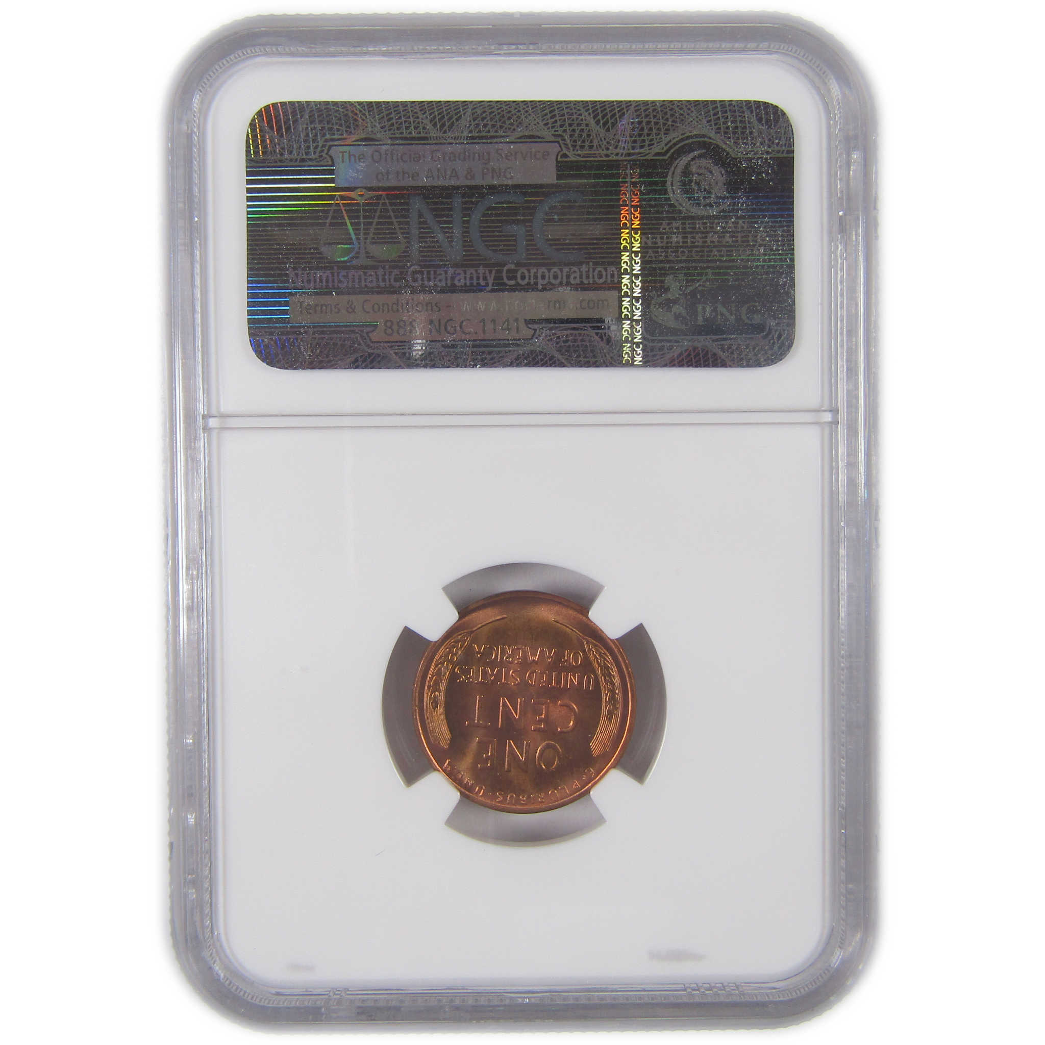 1950 D Lincoln Wheat Cent MS 66 RD NGC Penny Uncirculated SKU:CPC9941
