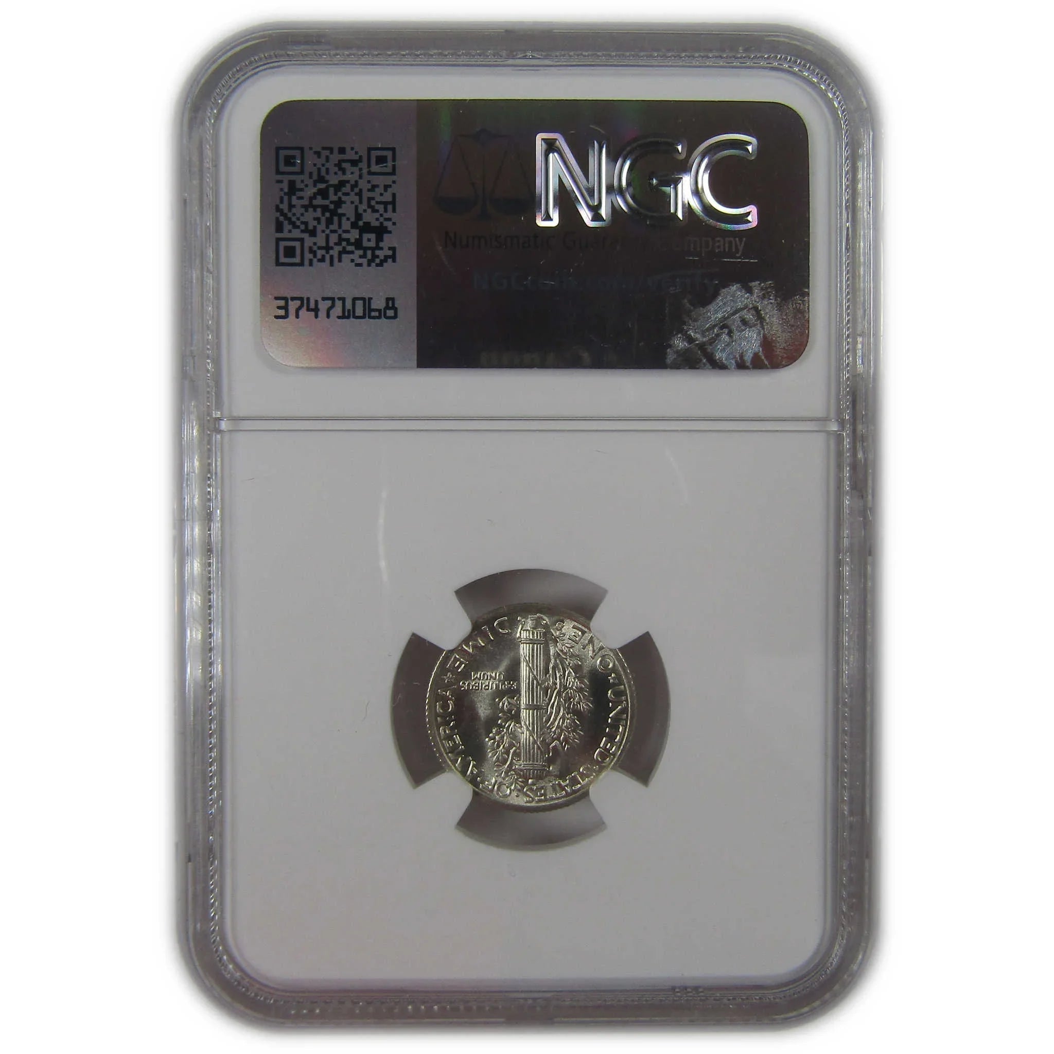 1937 S Mercury Dime MS 66 FB NGC Silver Uncirculated SKU:I23203